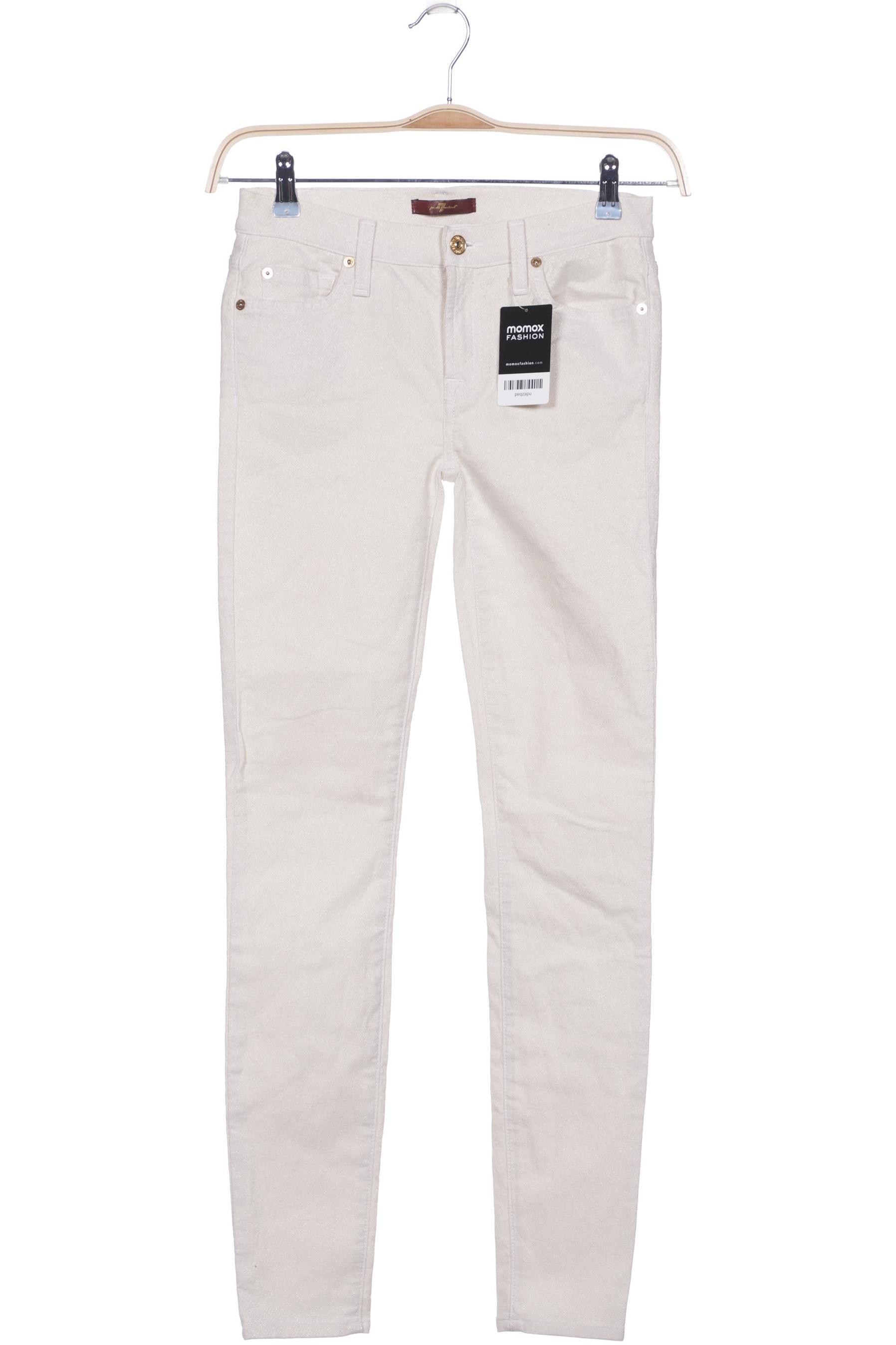

7 for all mankind Damen Stoffhose, cremeweiß, Gr. 29