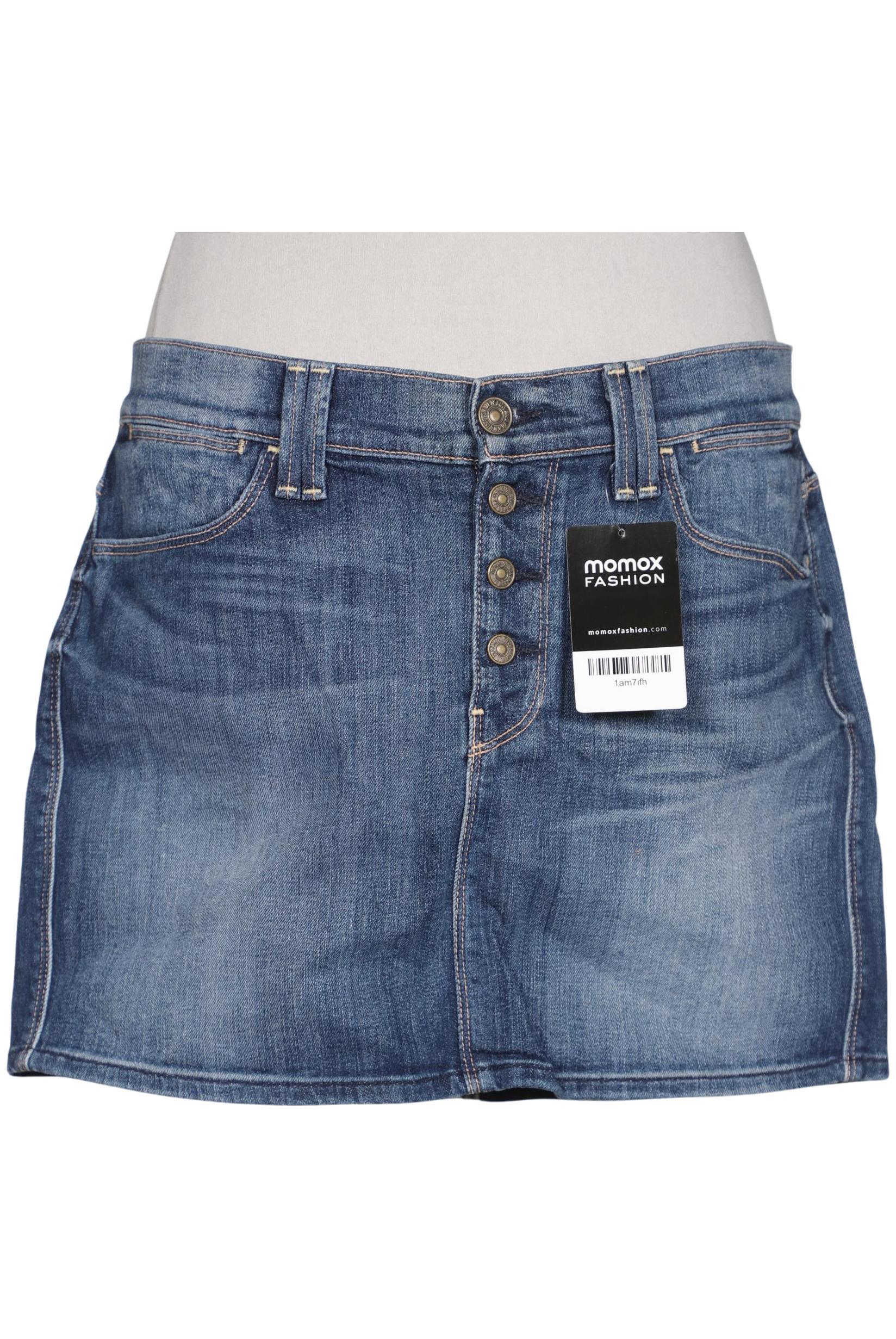 

7 for all mankind Damen Rock, blau, Gr. 29