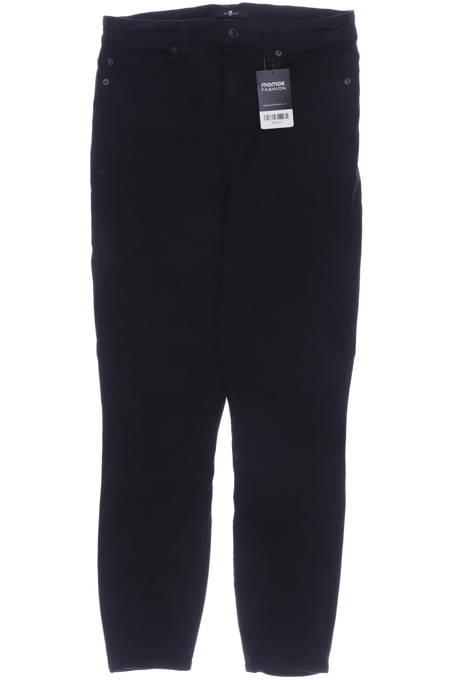 

7 for all mankind Damen Jeans, schwarz, Gr. 30