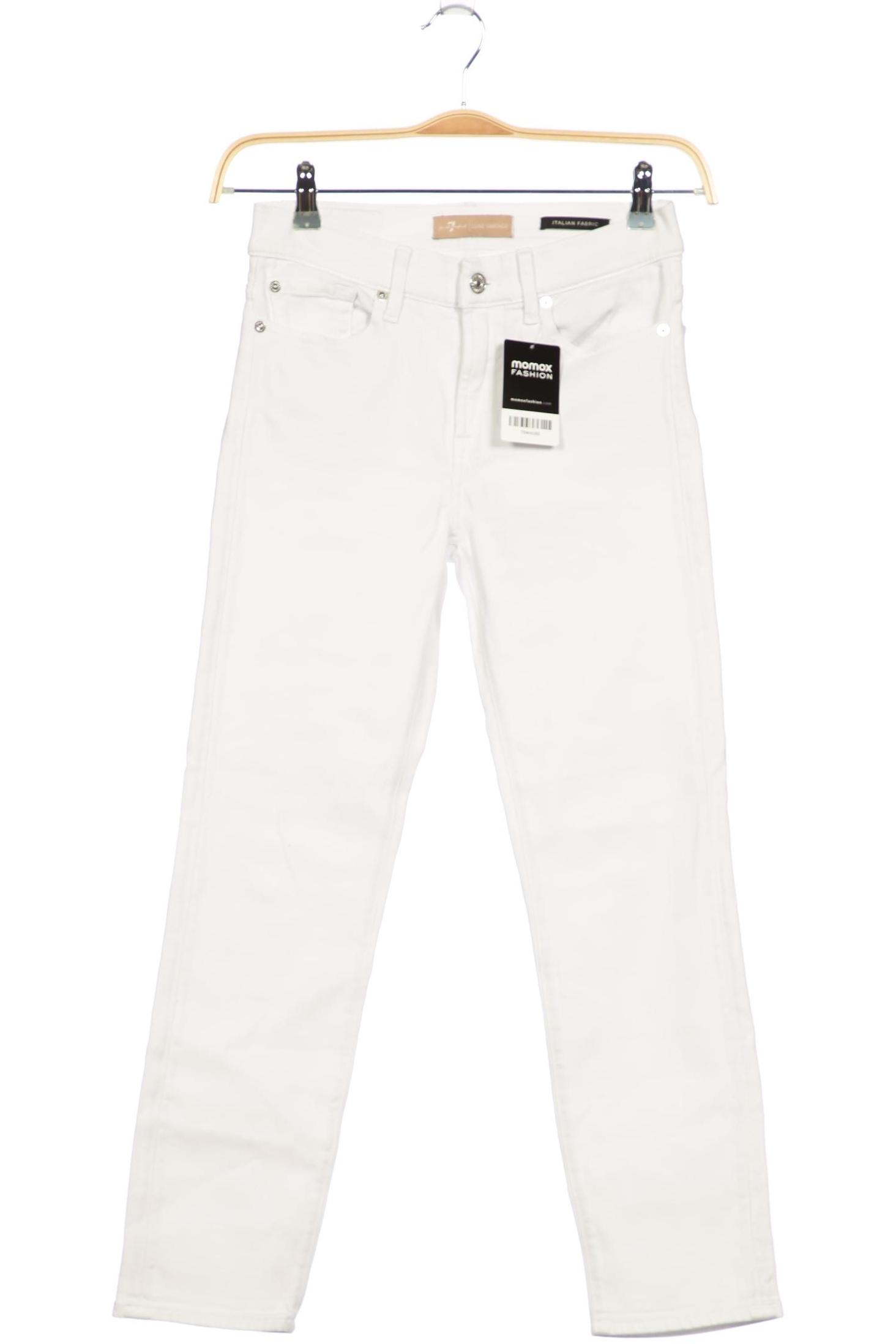 

7 for all mankind Damen Jeans, weiß, Gr. 27
