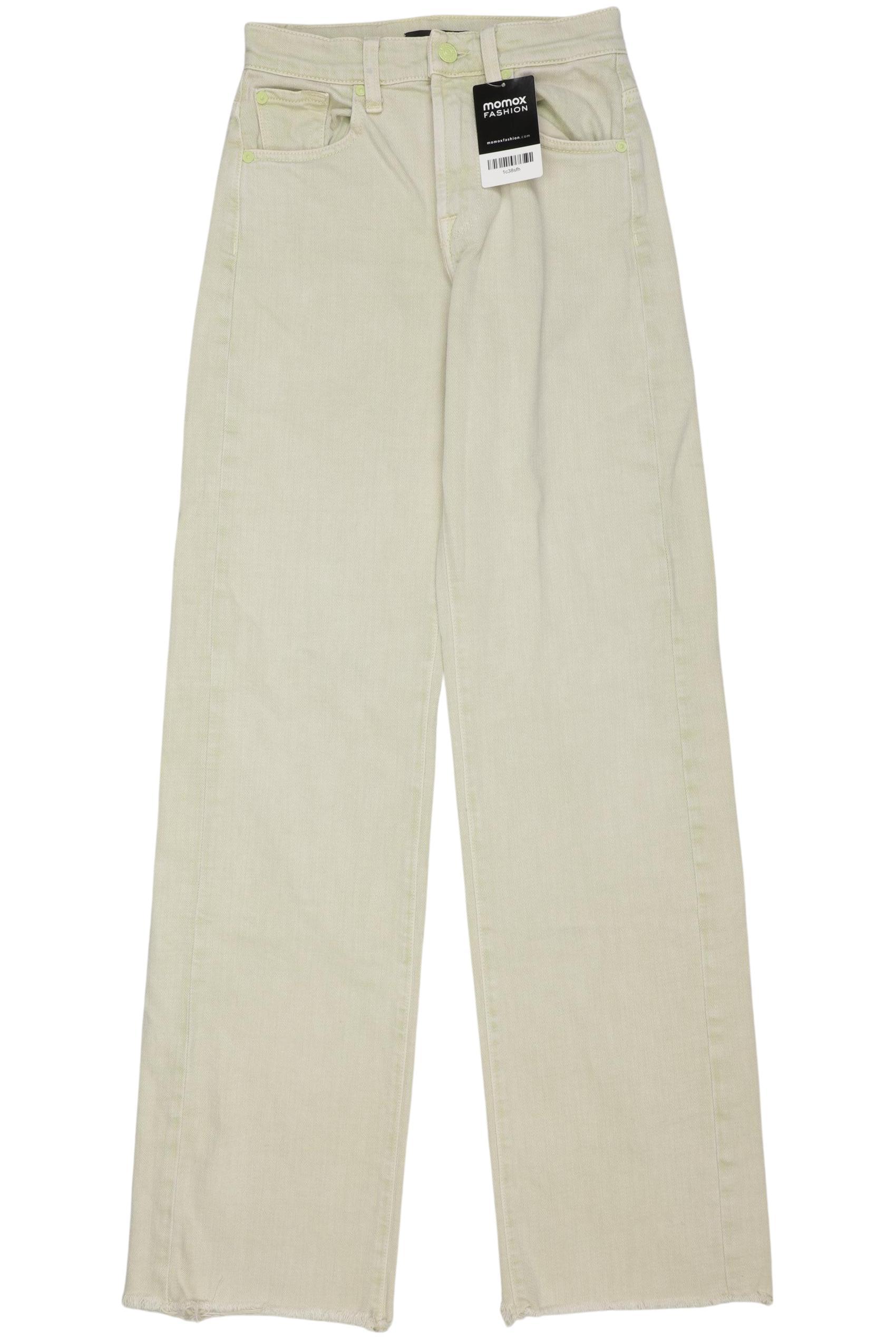 

7 for all mankind Damen Jeans, beige, Gr. 24