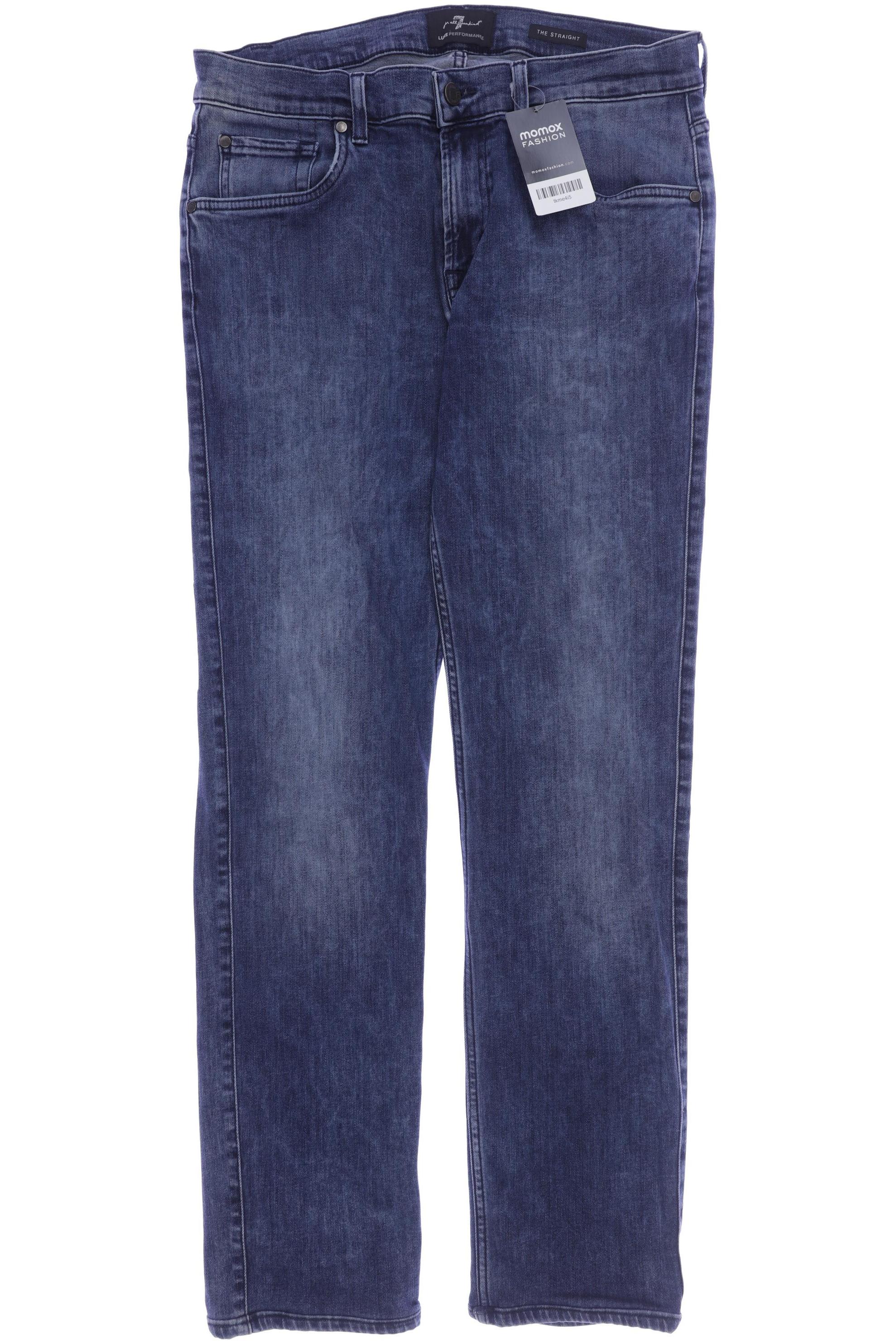 

7 for all mankind Herren Jeans, marineblau, Gr. 52