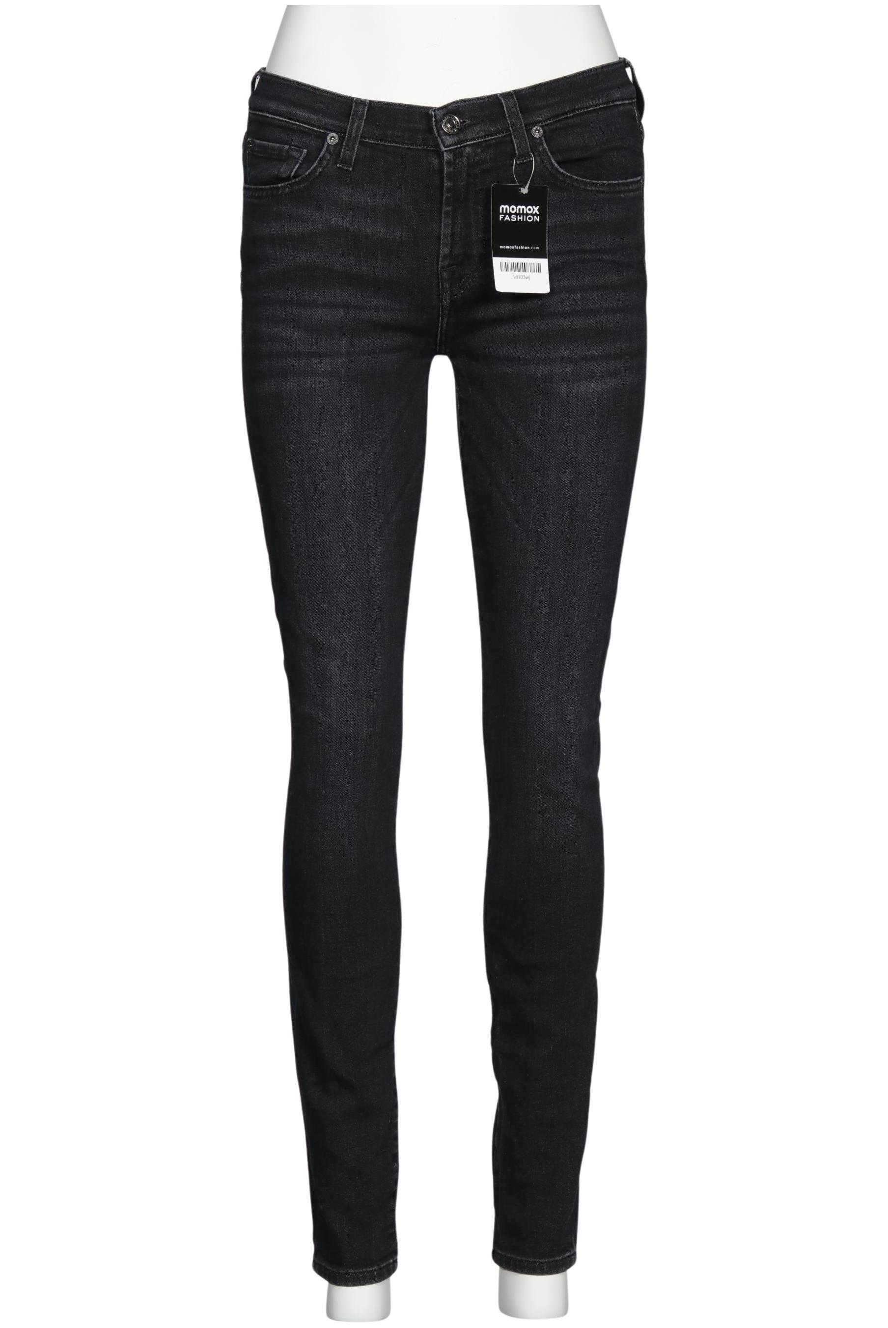 

7 for all mankind Damen Jeans, schwarz, Gr. 28