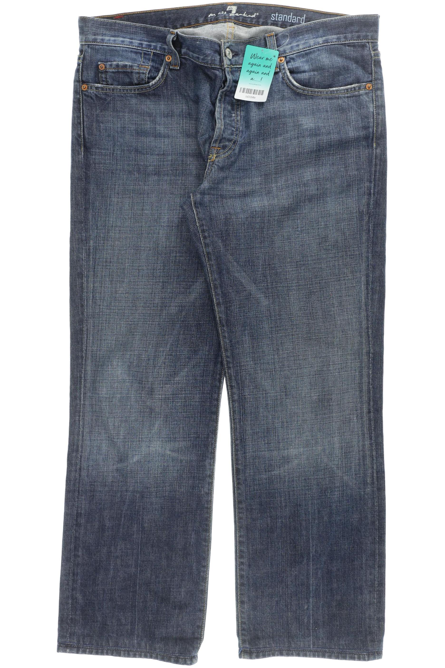 

7 for all mankind Herren Jeans, blau, Gr. 36