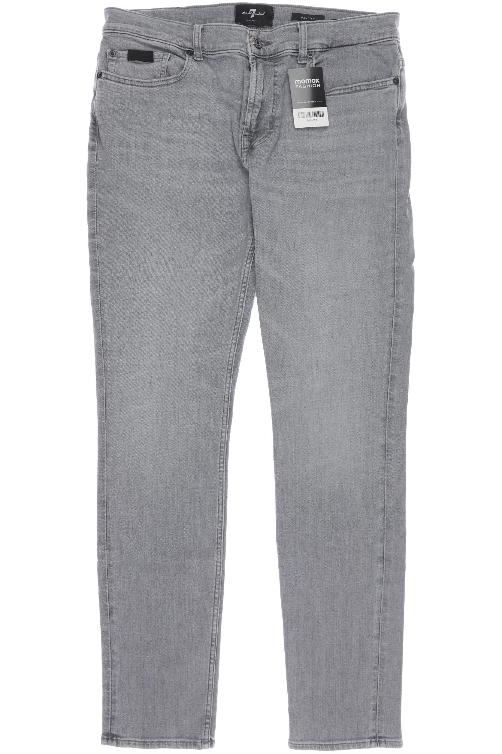 

7 for all mankind Herren Jeans, grau, Gr. 33