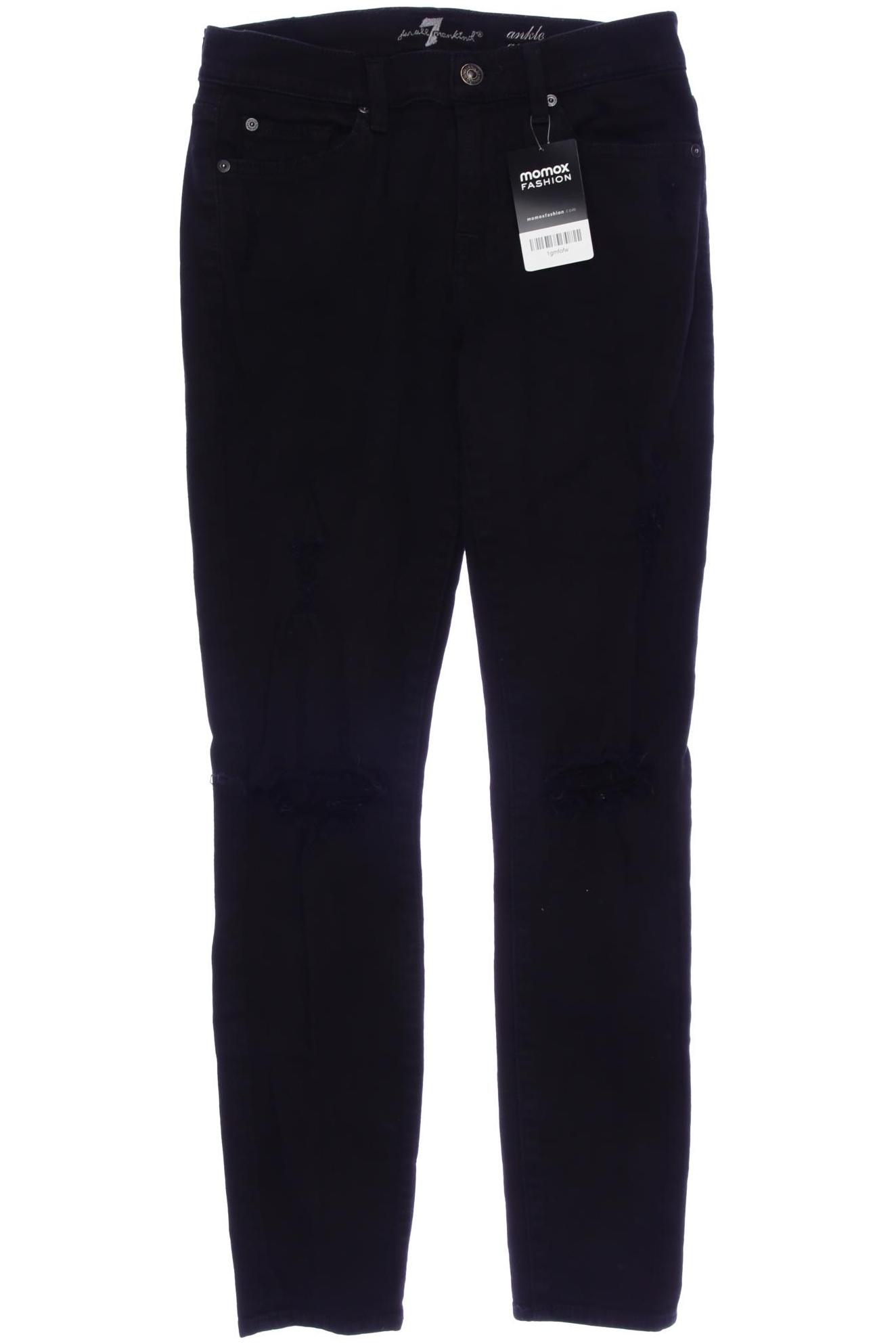 

7 for all mankind Damen Jeans, schwarz, Gr. 26