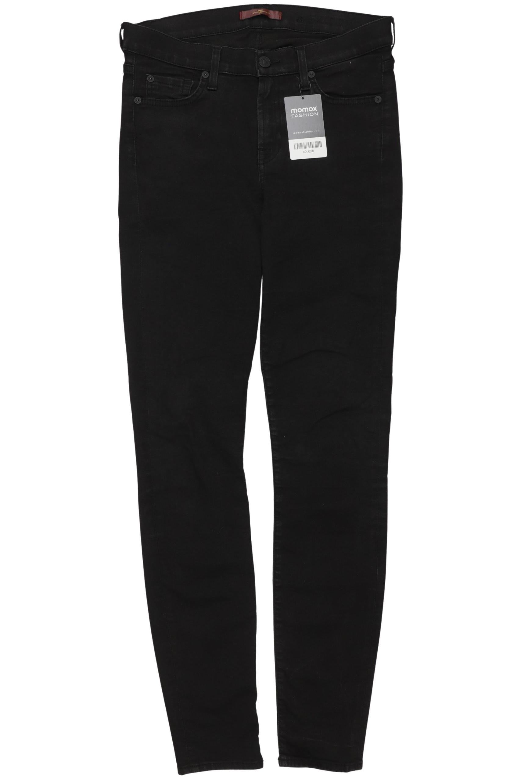 

7 for all mankind Damen Jeans, schwarz, Gr. 30