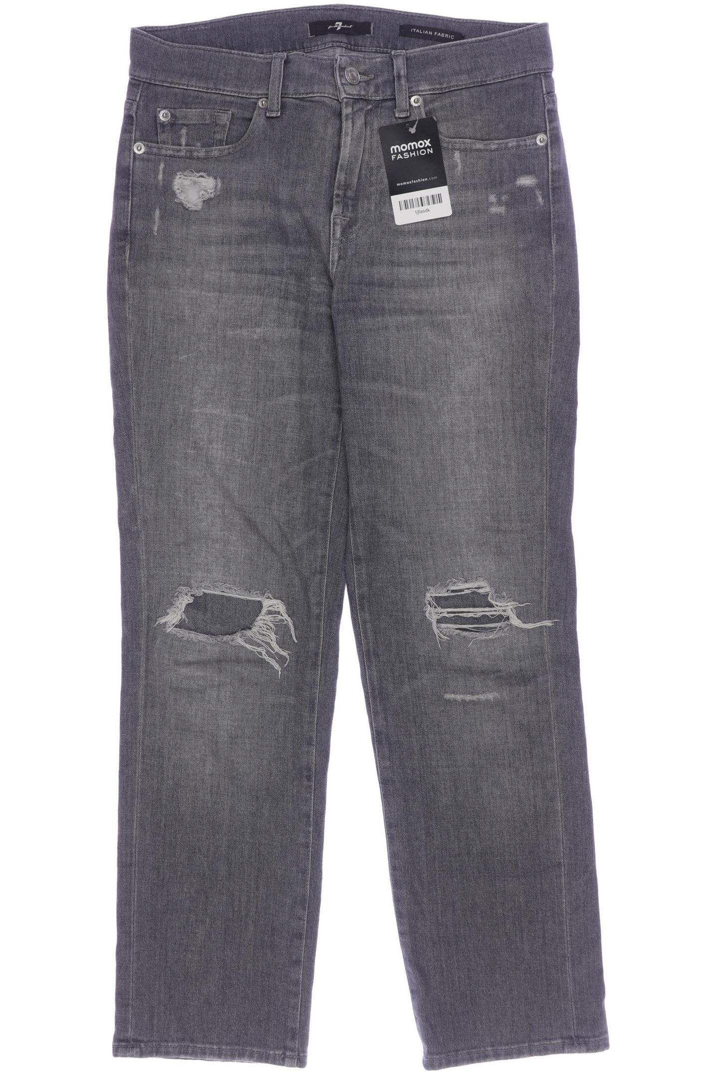 

7 for all mankind Damen Jeans, grau, Gr. 26