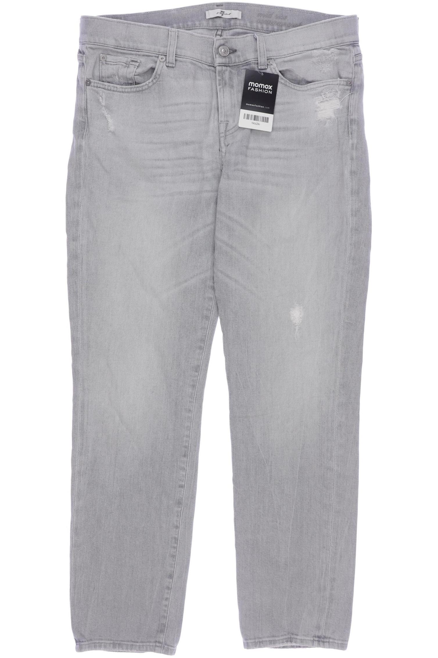 

7 for all mankind Damen Jeans, grau, Gr. 30
