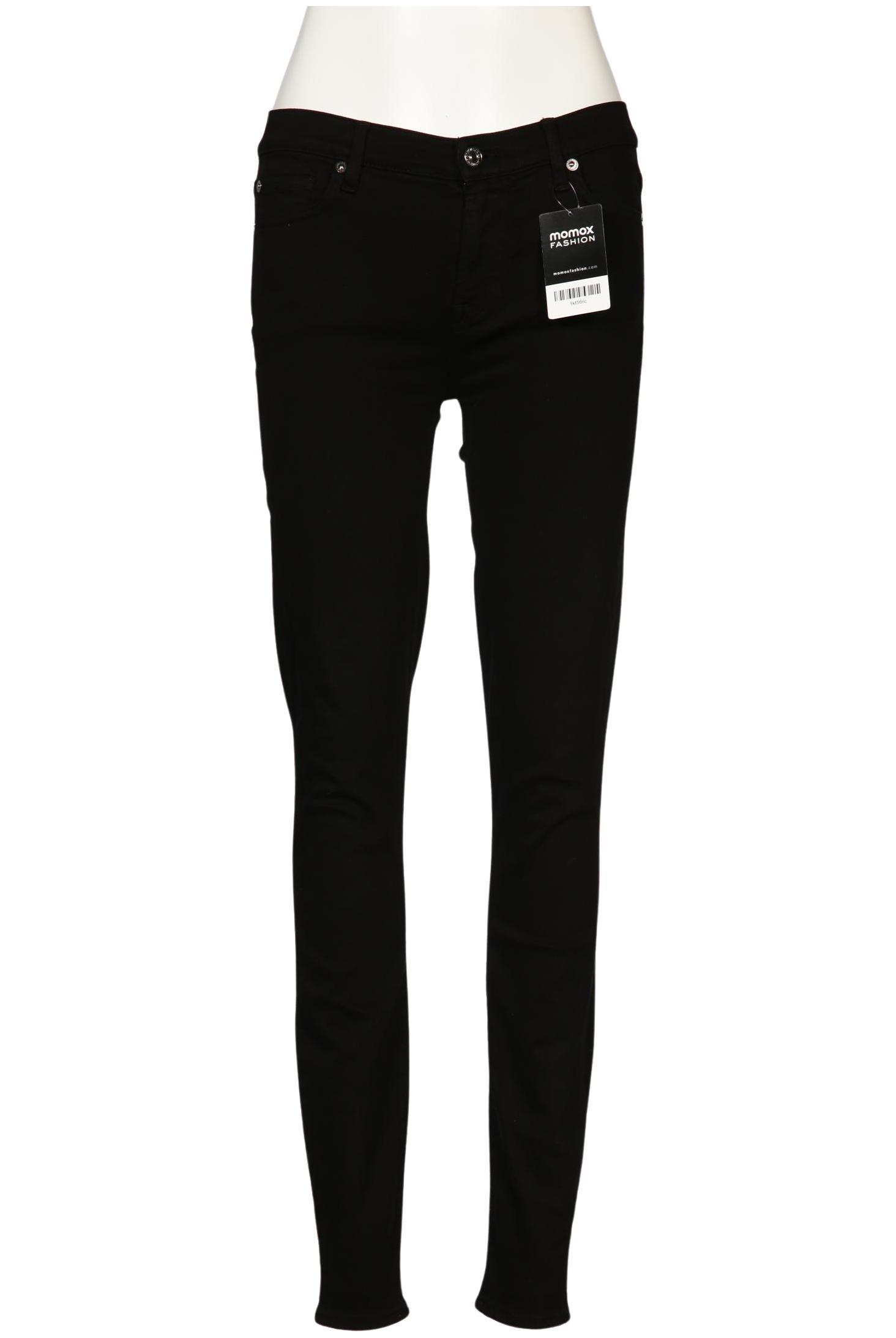 

7 for all mankind Damen Jeans, schwarz, Gr. 27