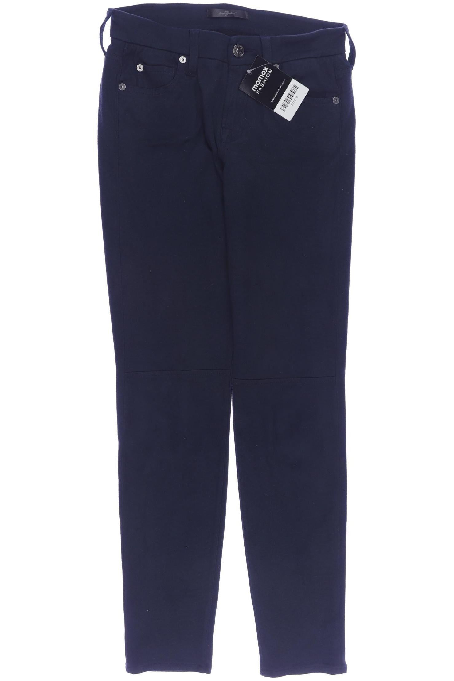 Thumbnail - 7 for all mankind Damen Stoffhose, türkis, Gr. 27