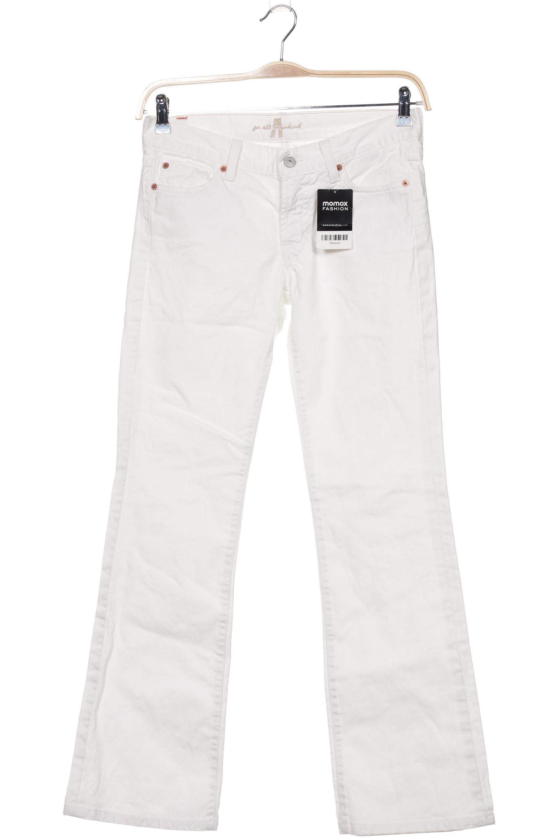 

7 for all mankind Damen Jeans, weiß