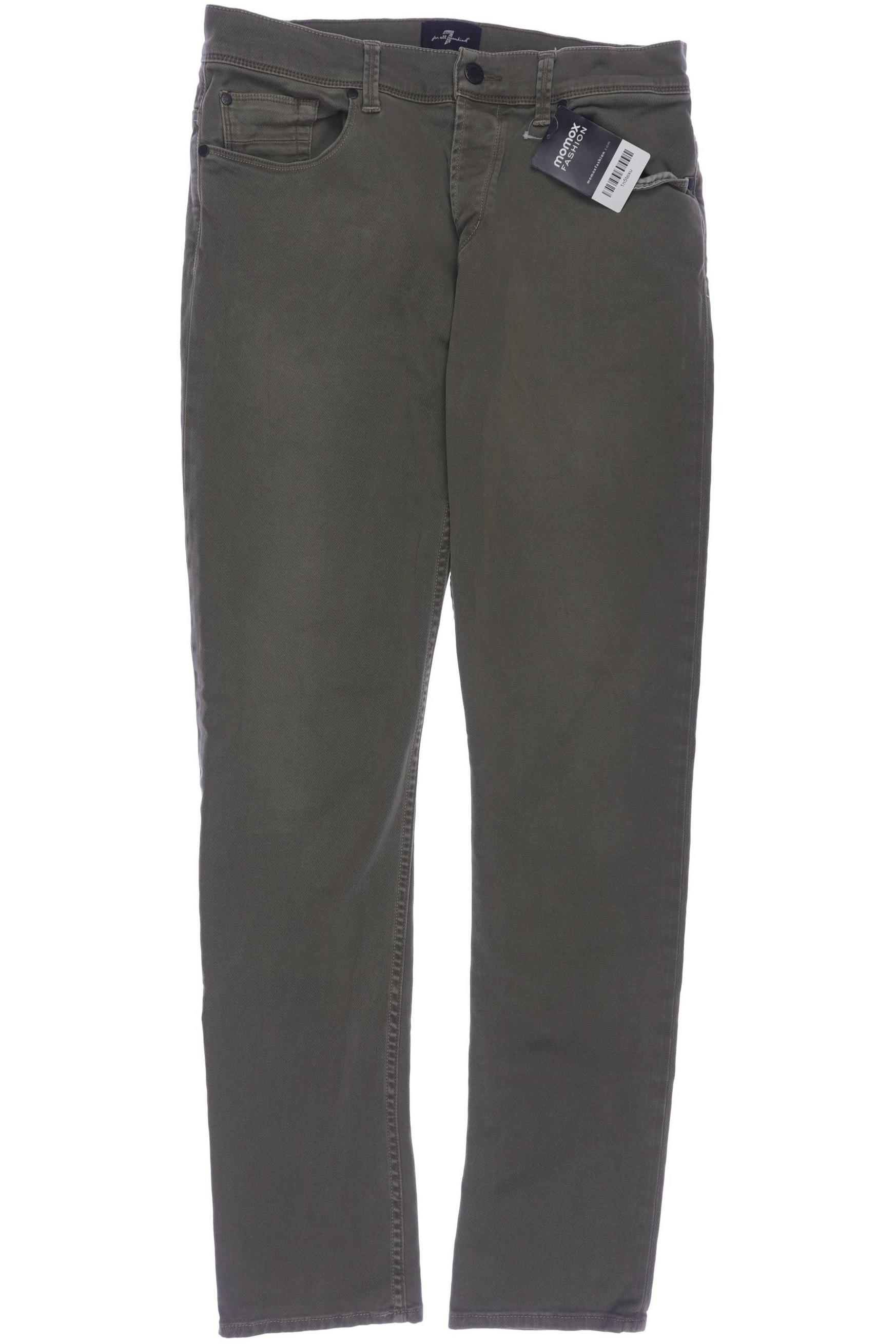 

7 for all mankind Herren Jeans, grün, Gr. 32