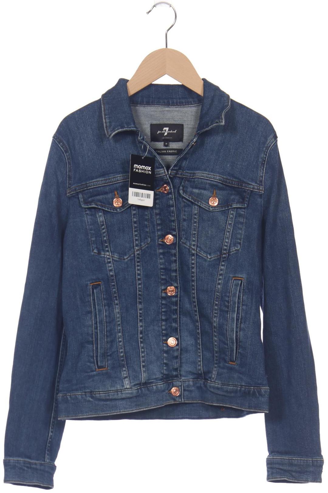 

7 for all mankind Damen Jacke, blau, Gr. 38