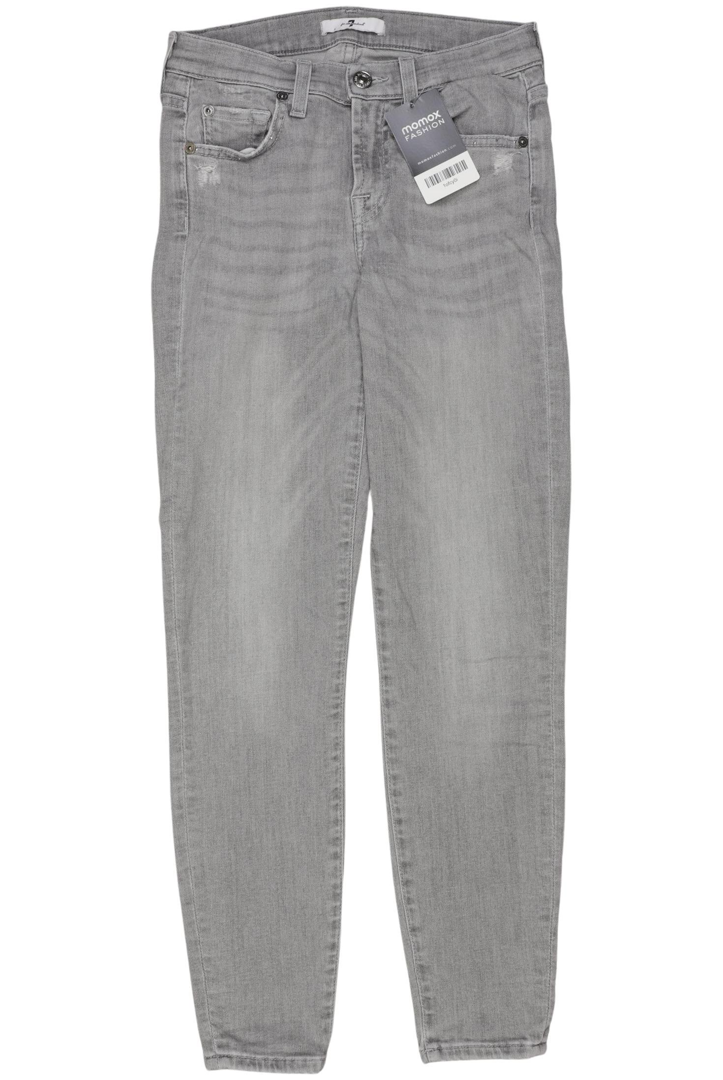 

7 for all mankind Damen Jeans, grau, Gr. 24