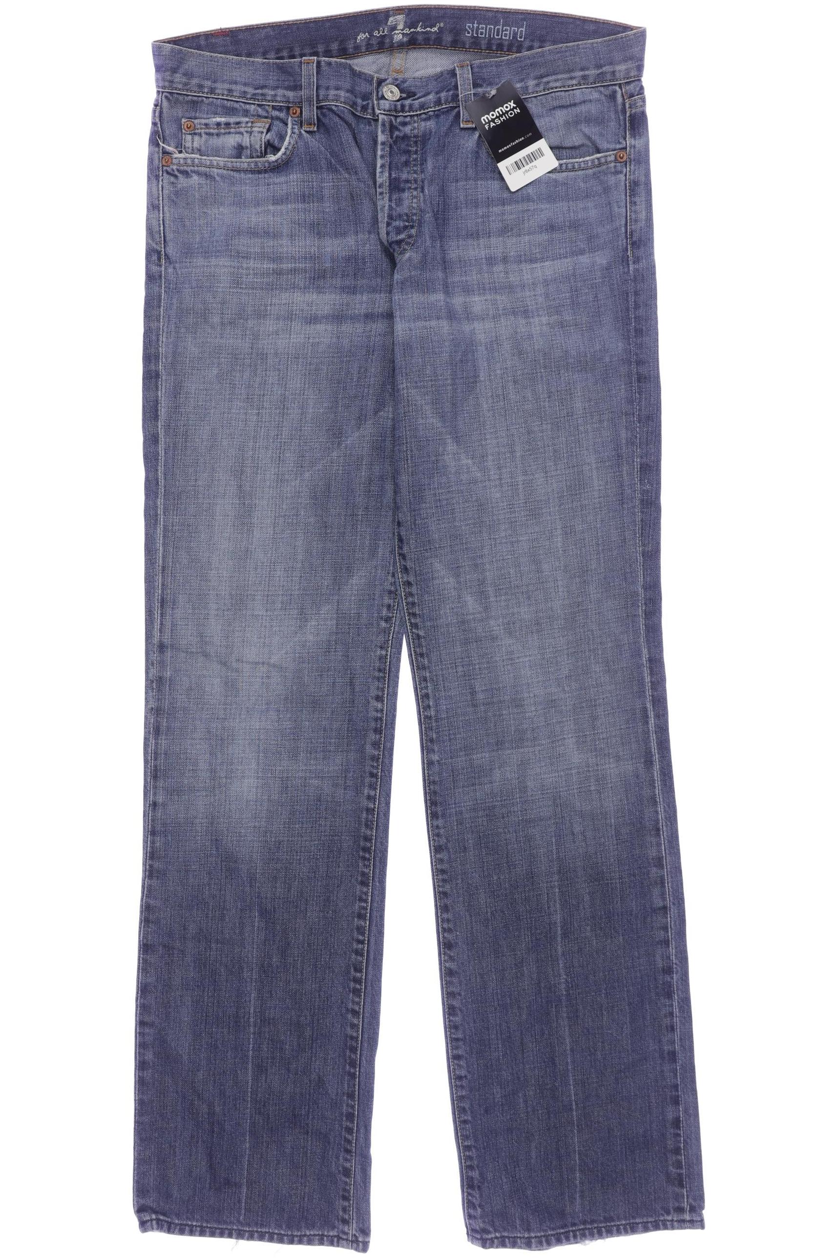 

7 for all mankind Herren Jeans, blau, Gr. 33