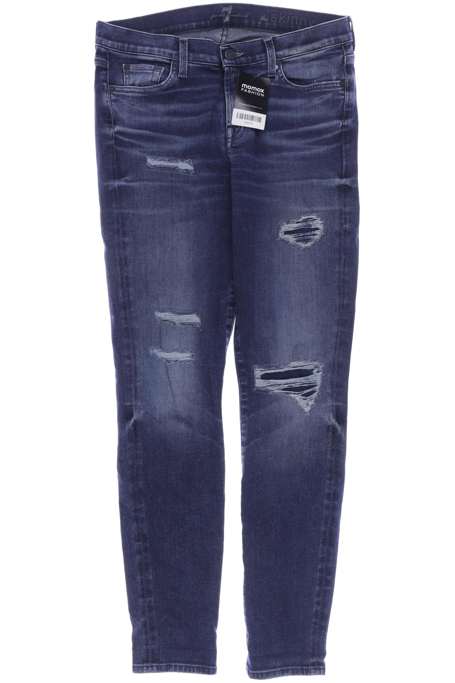 

7 for all mankind Damen Jeans, marineblau