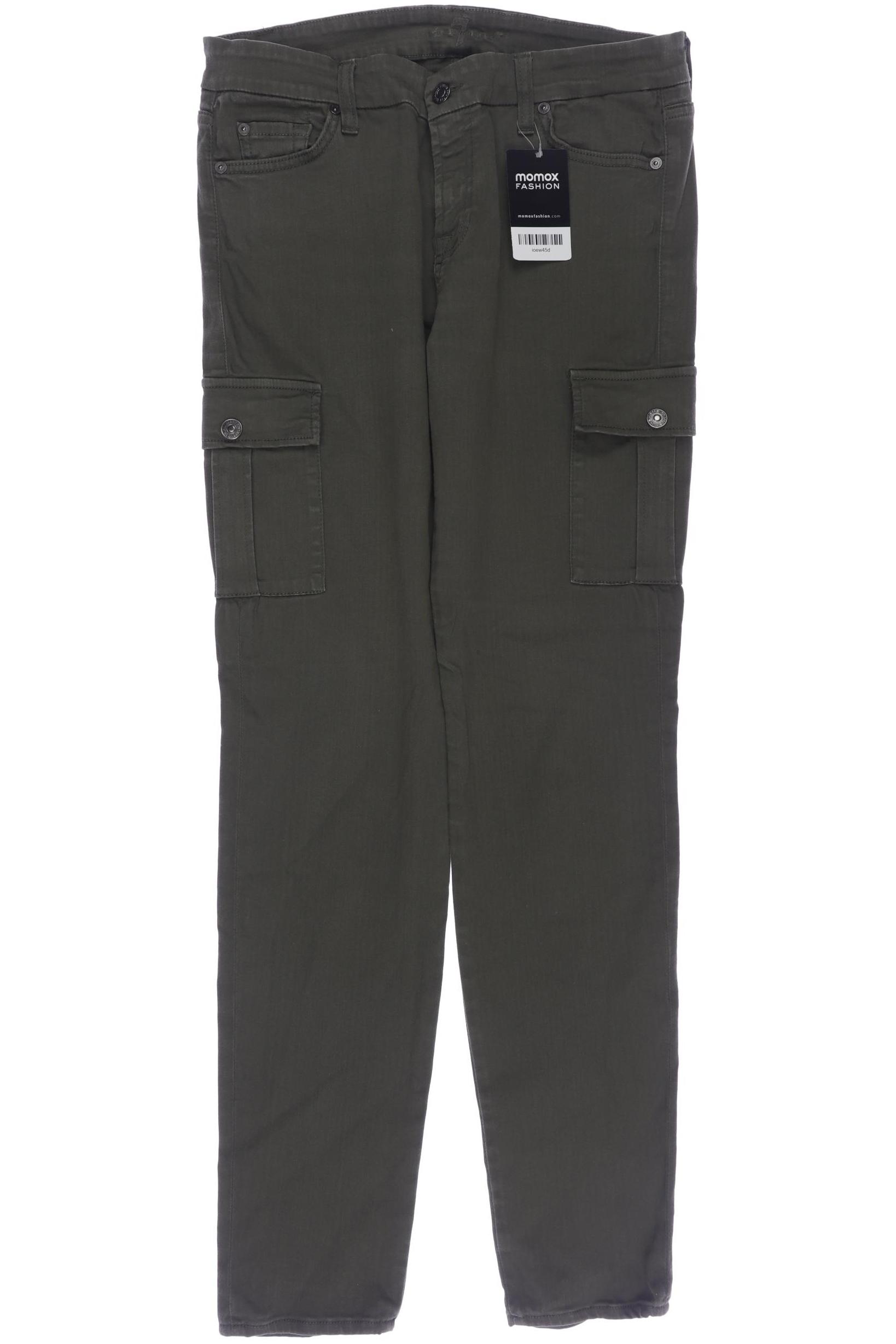 

7 for all mankind Damen Jeans, grün, Gr. 30