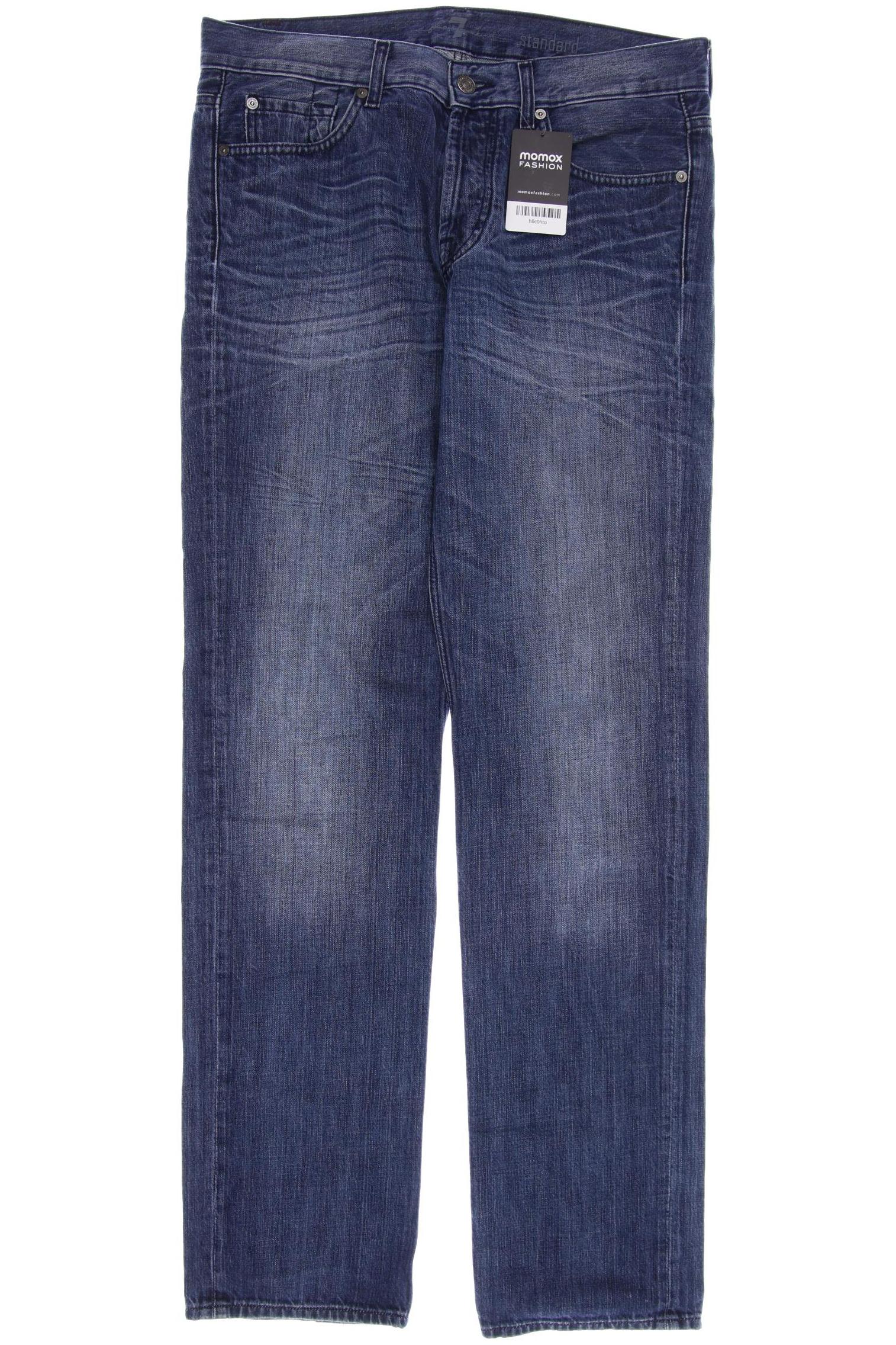 

7 for all mankind Herren Jeans, blau, Gr. 33