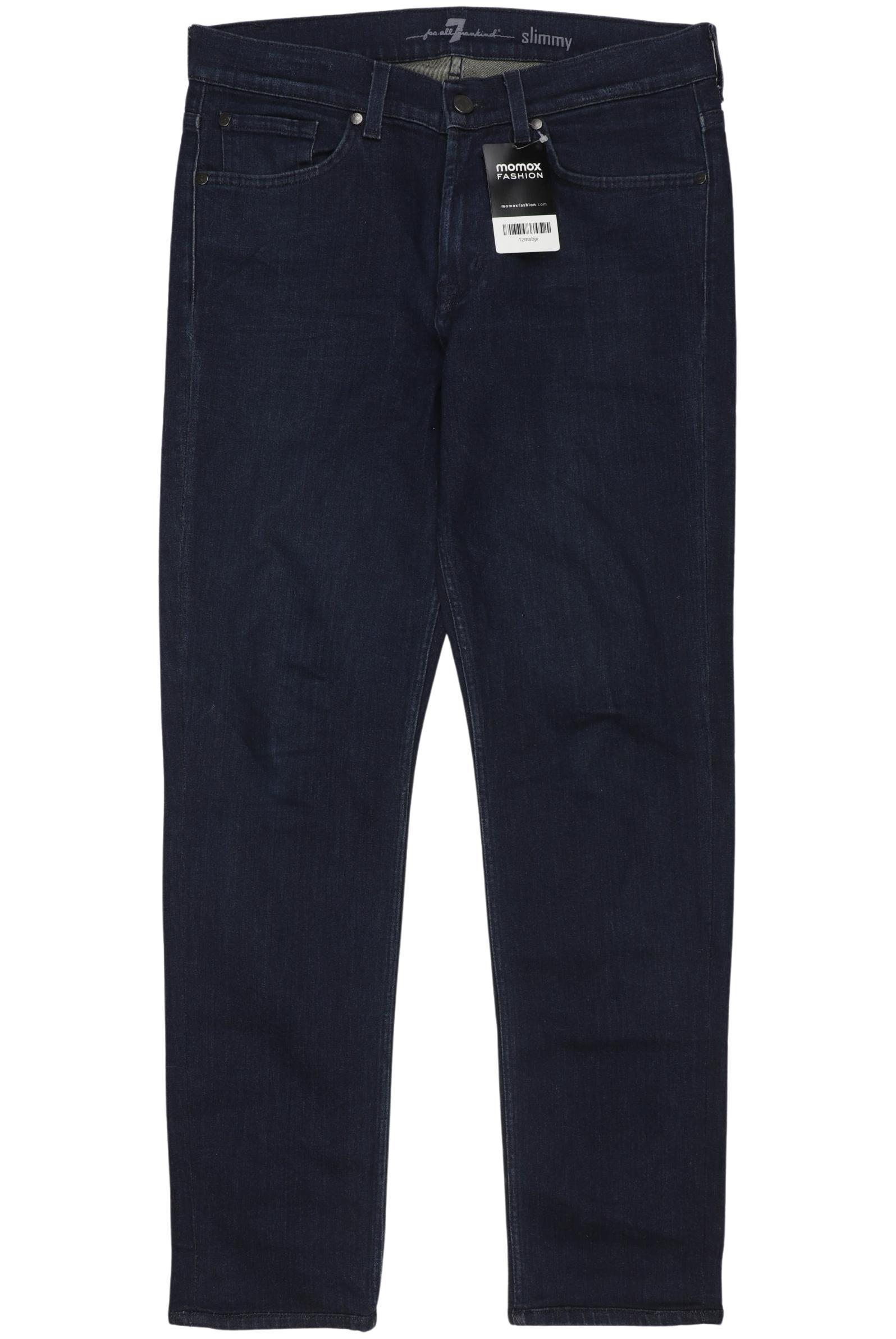 

7 for all mankind Herren Jeans, marineblau, Gr. 31