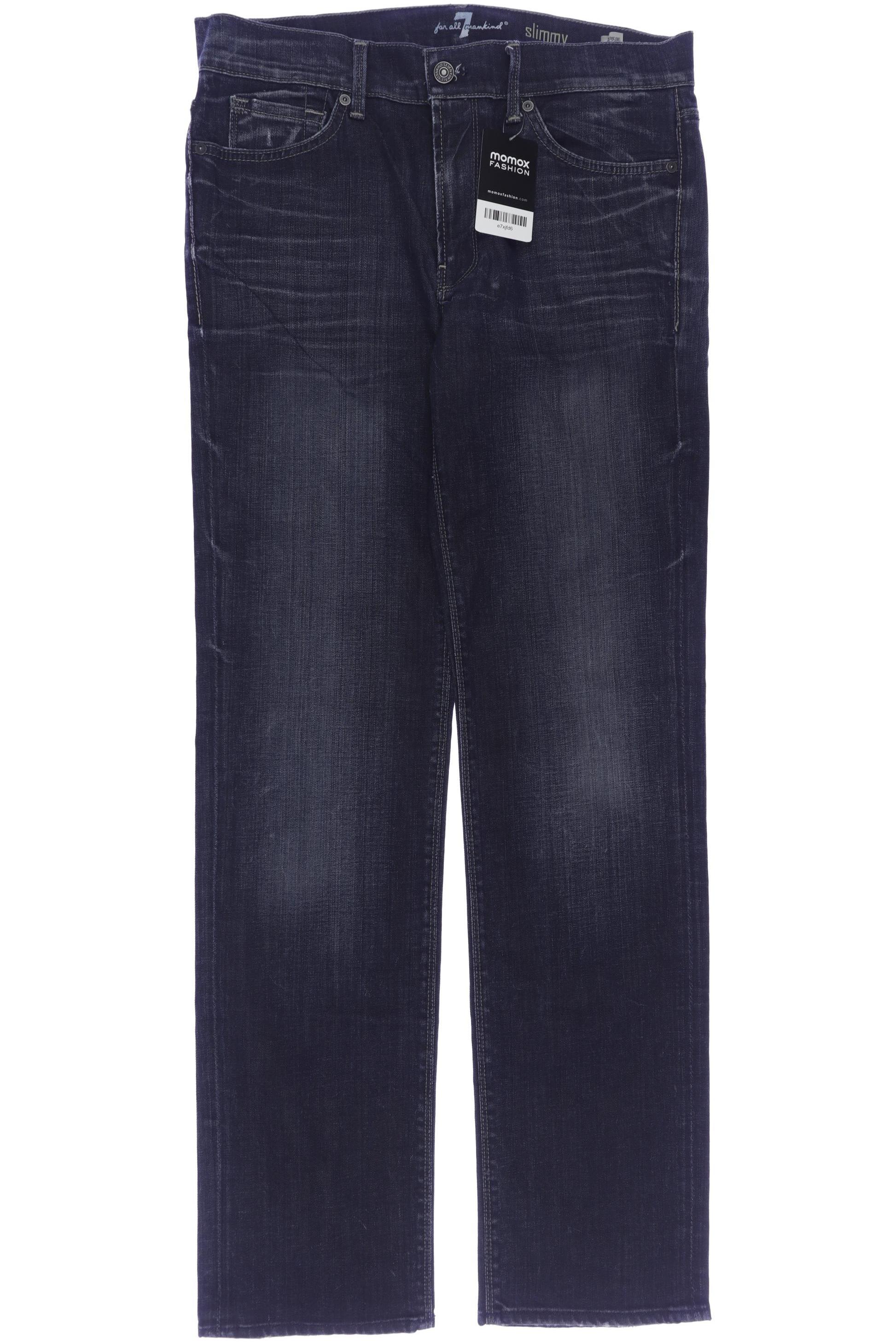 

7 for all mankind Herren Jeans, marineblau, Gr. 33