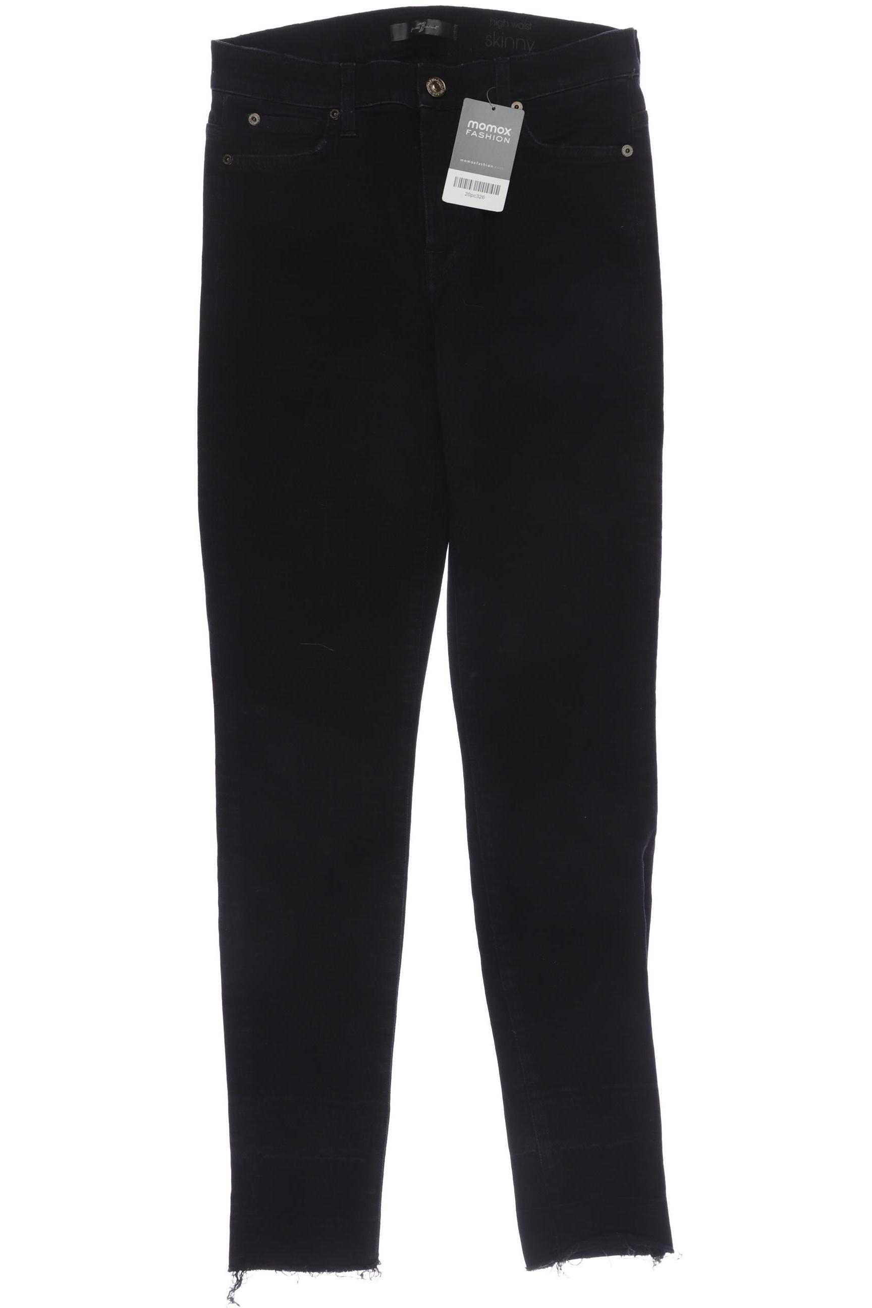 

7 for all mankind Damen Jeans, schwarz, Gr. 26