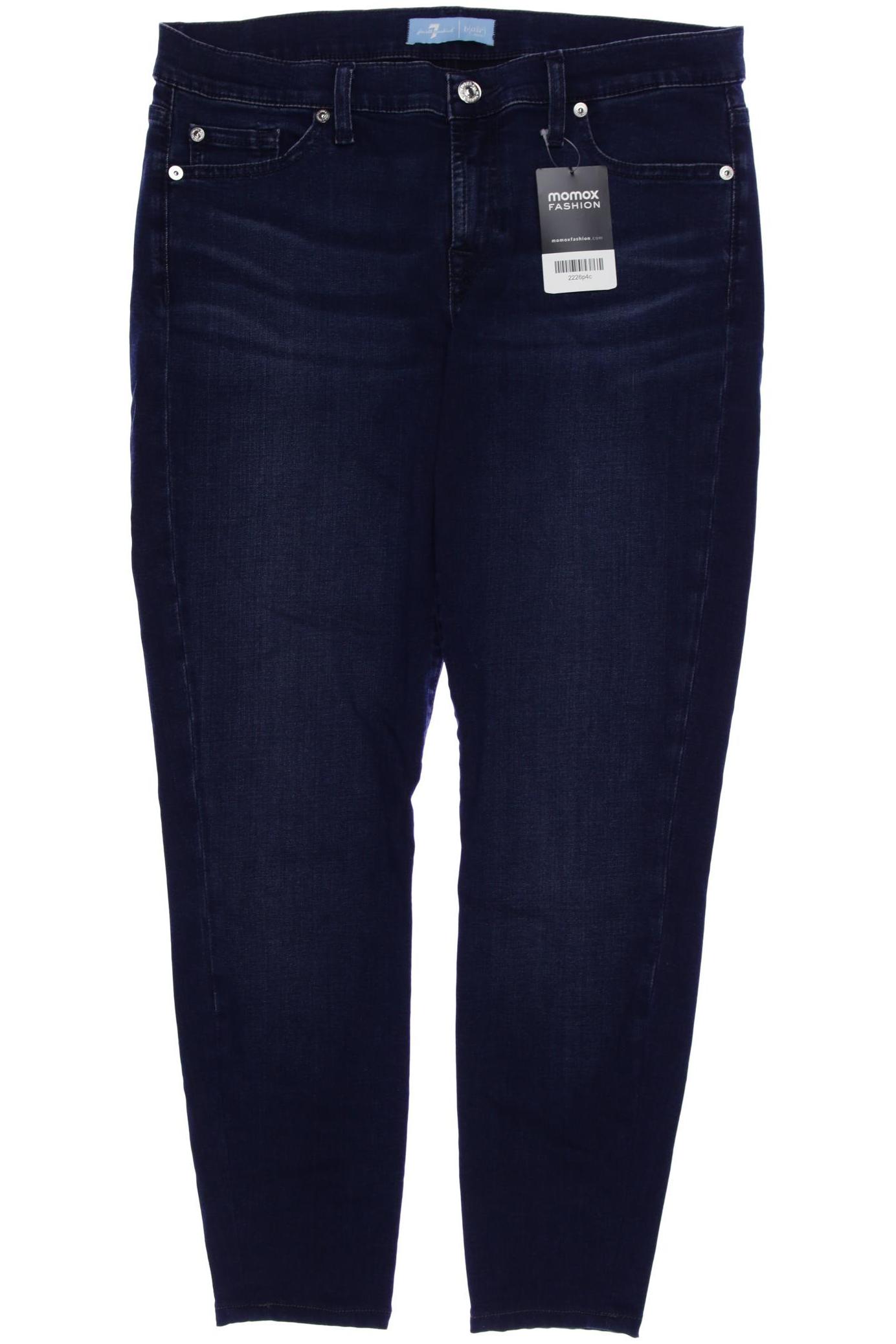 

7 for all mankind Damen Jeans, marineblau