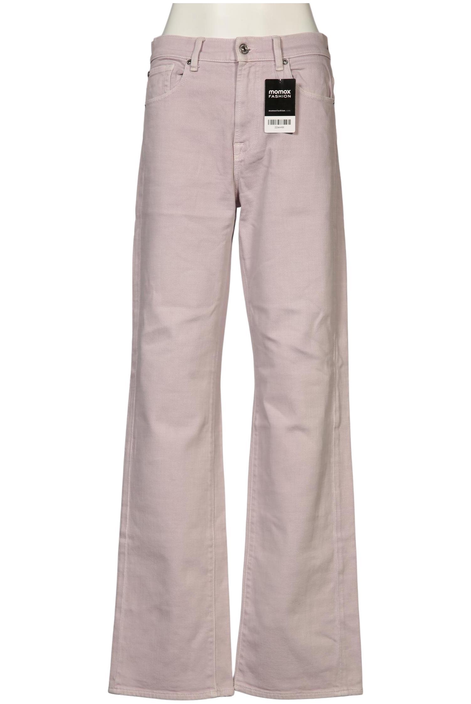 

7 for all mankind Damen Jeans, pink, Gr. 27