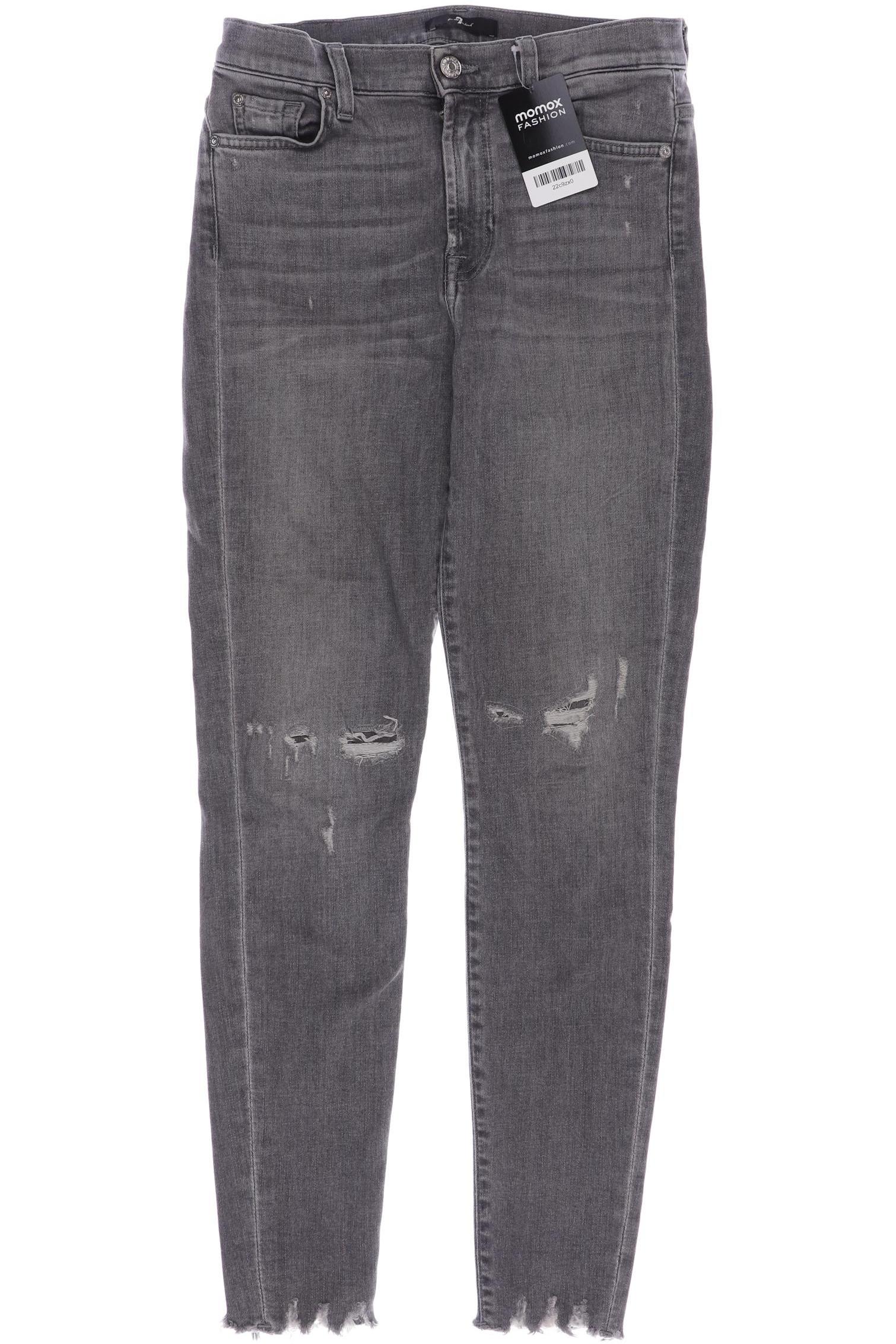 

7 for all mankind Damen Jeans, grau