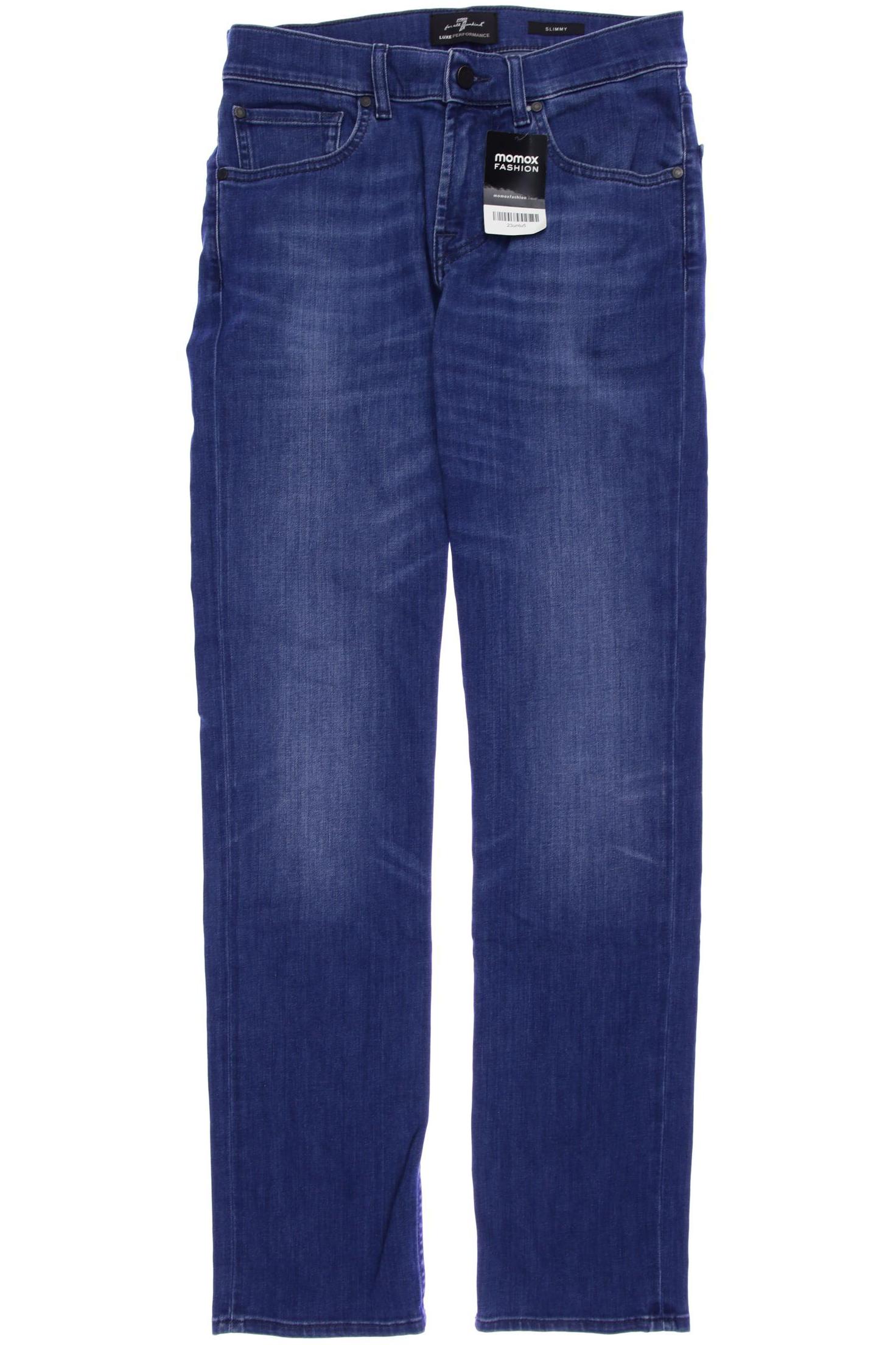 

7 for all mankind Herren Jeans, blau, Gr. 28