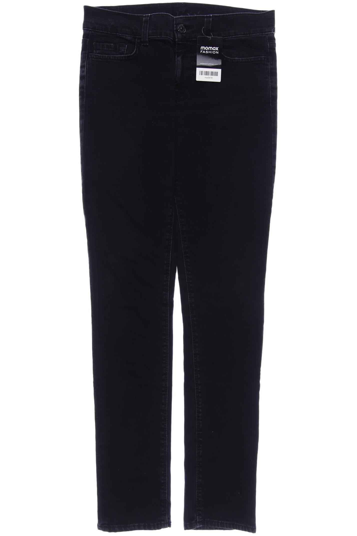 

7 for all mankind Damen Jeans, schwarz