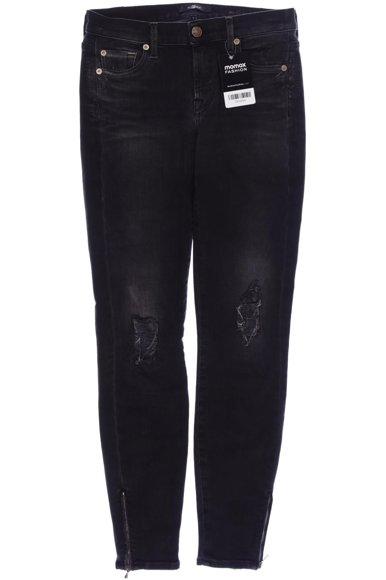 

7 for all mankind Damen Jean, schwarz