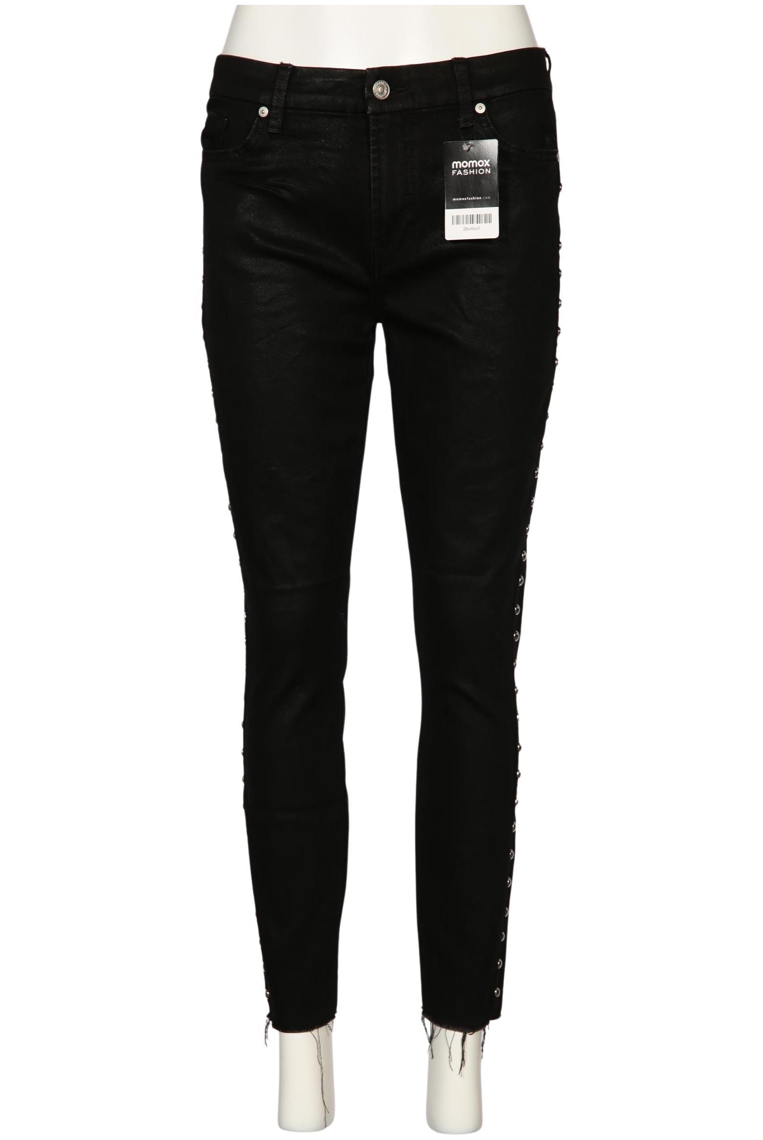 

7 for all mankind Damen Jeans, schwarz, Gr. 30