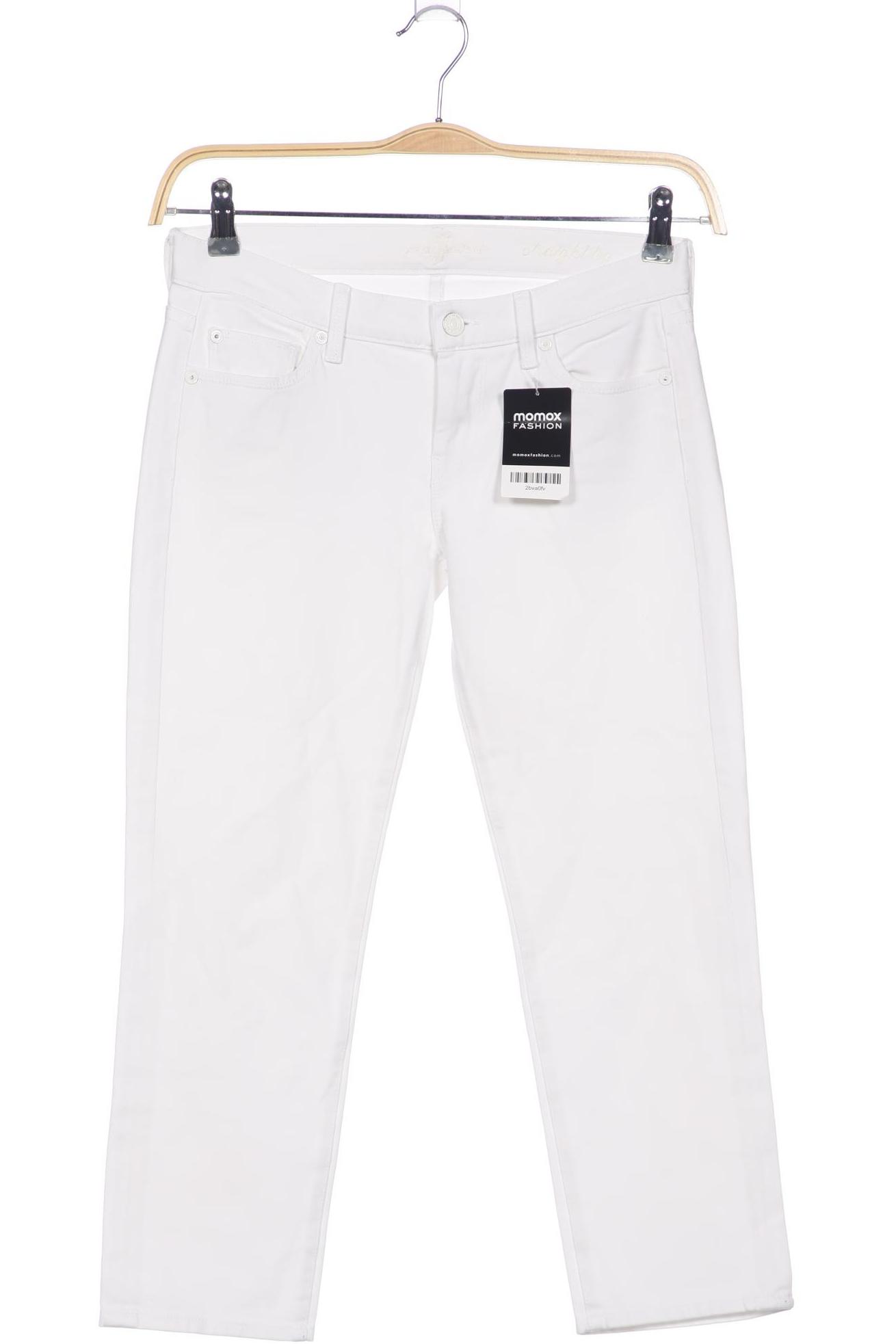 

7 for all mankind Damen Jeans, weiß, Gr. 26