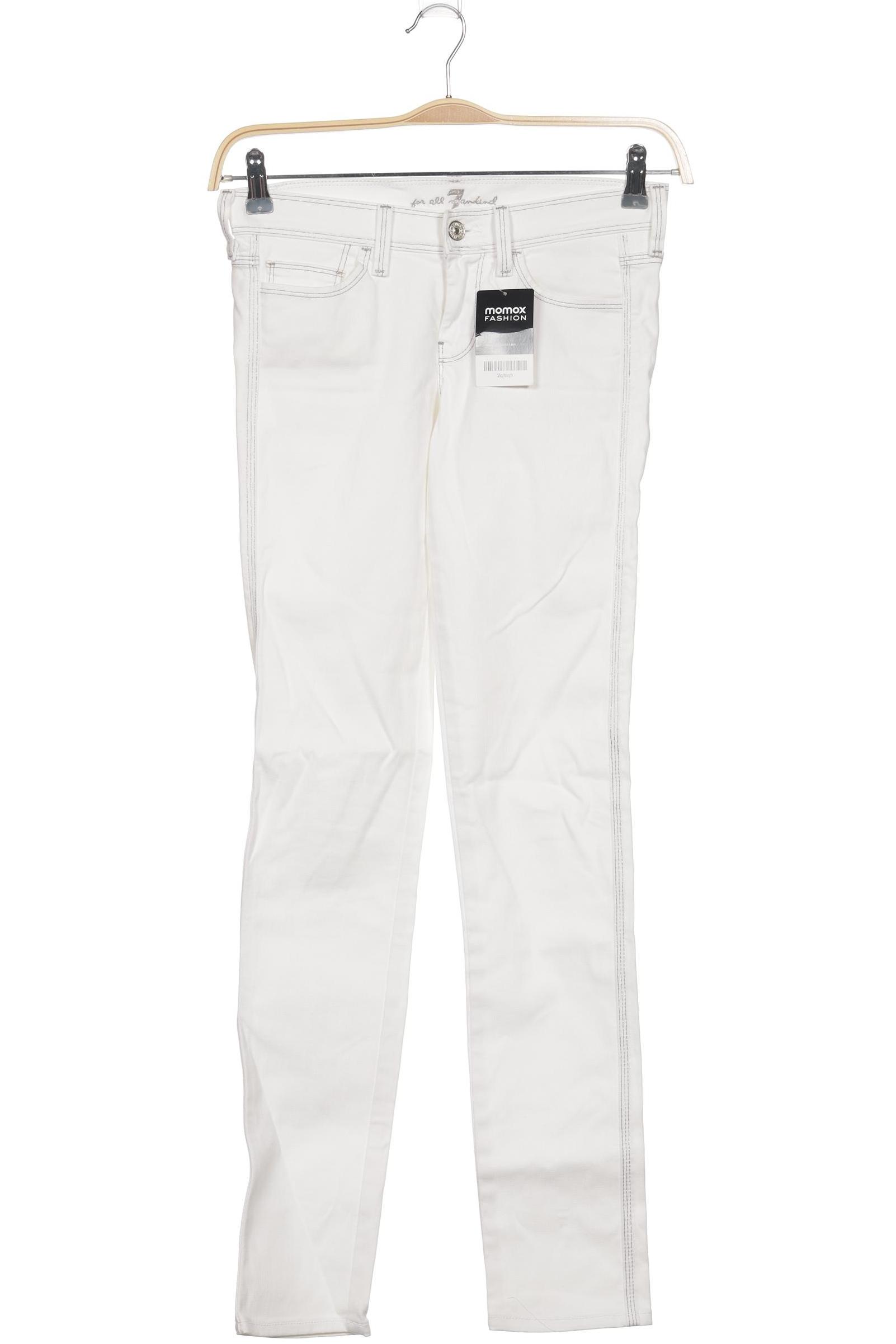 

7 for all mankind Damen Jeans, weiß, Gr. 25