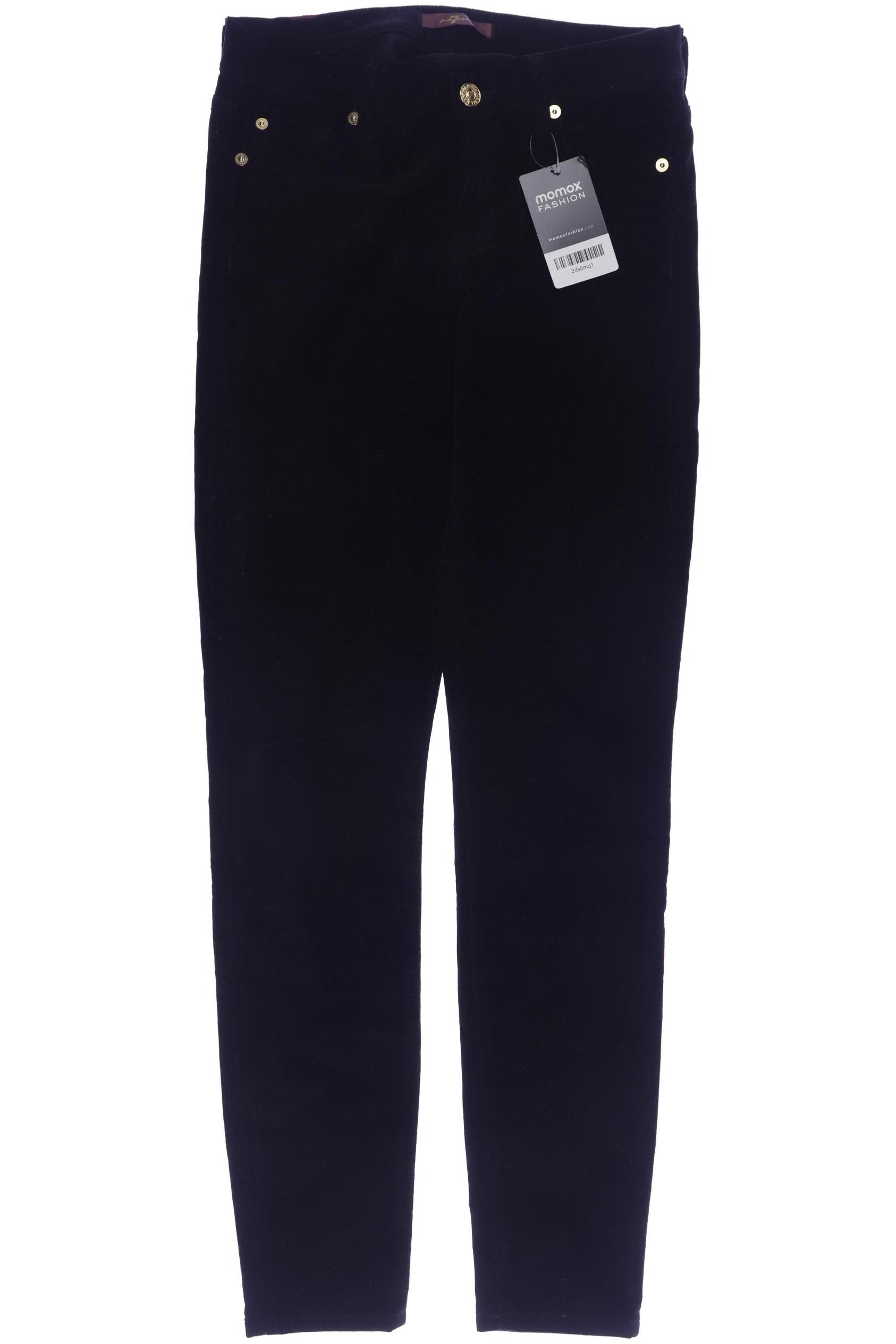 

7 for all mankind Damen Stoffhose, schwarz, Gr. 25