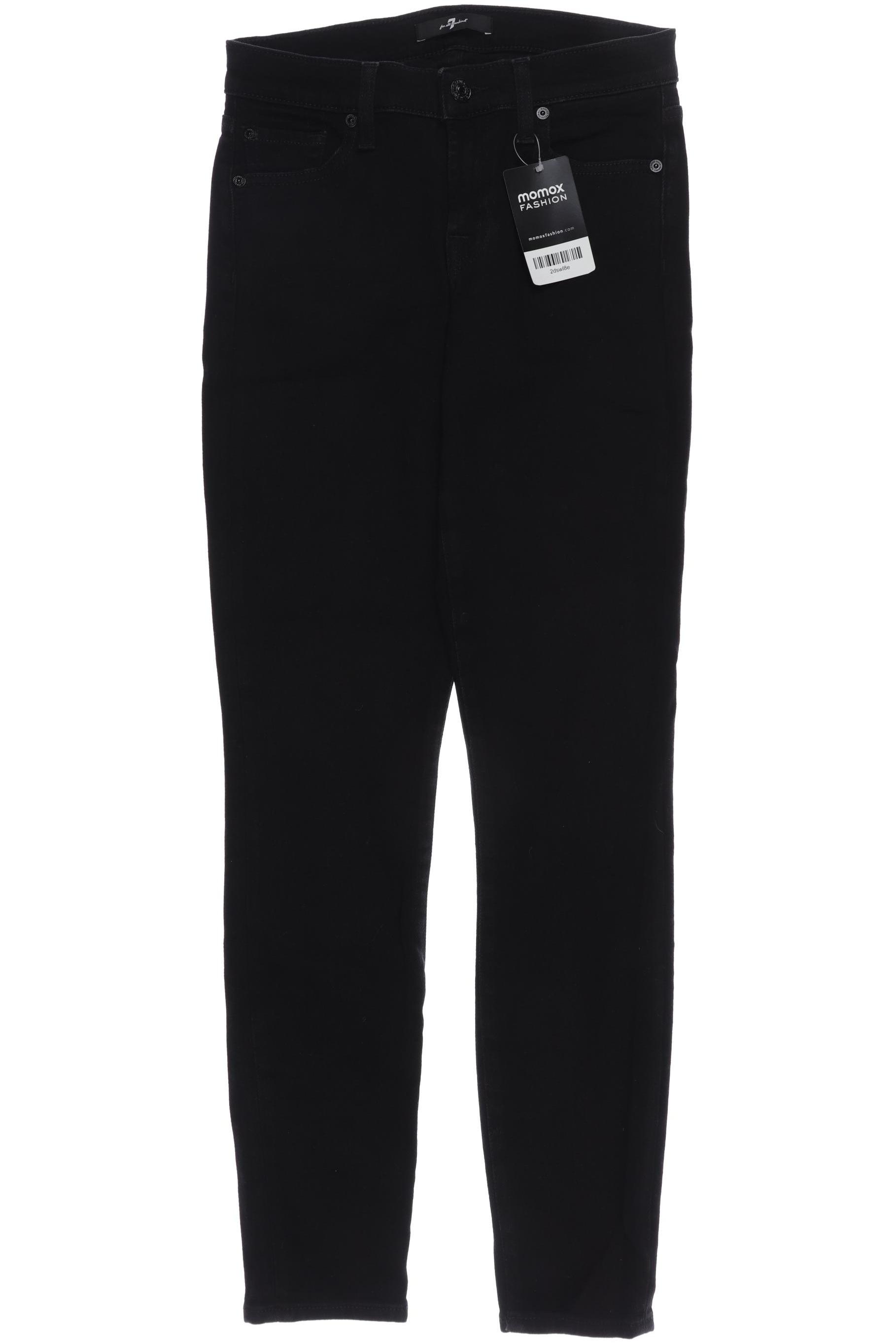 

7 for all mankind Damen Jeans, schwarz, Gr. 25