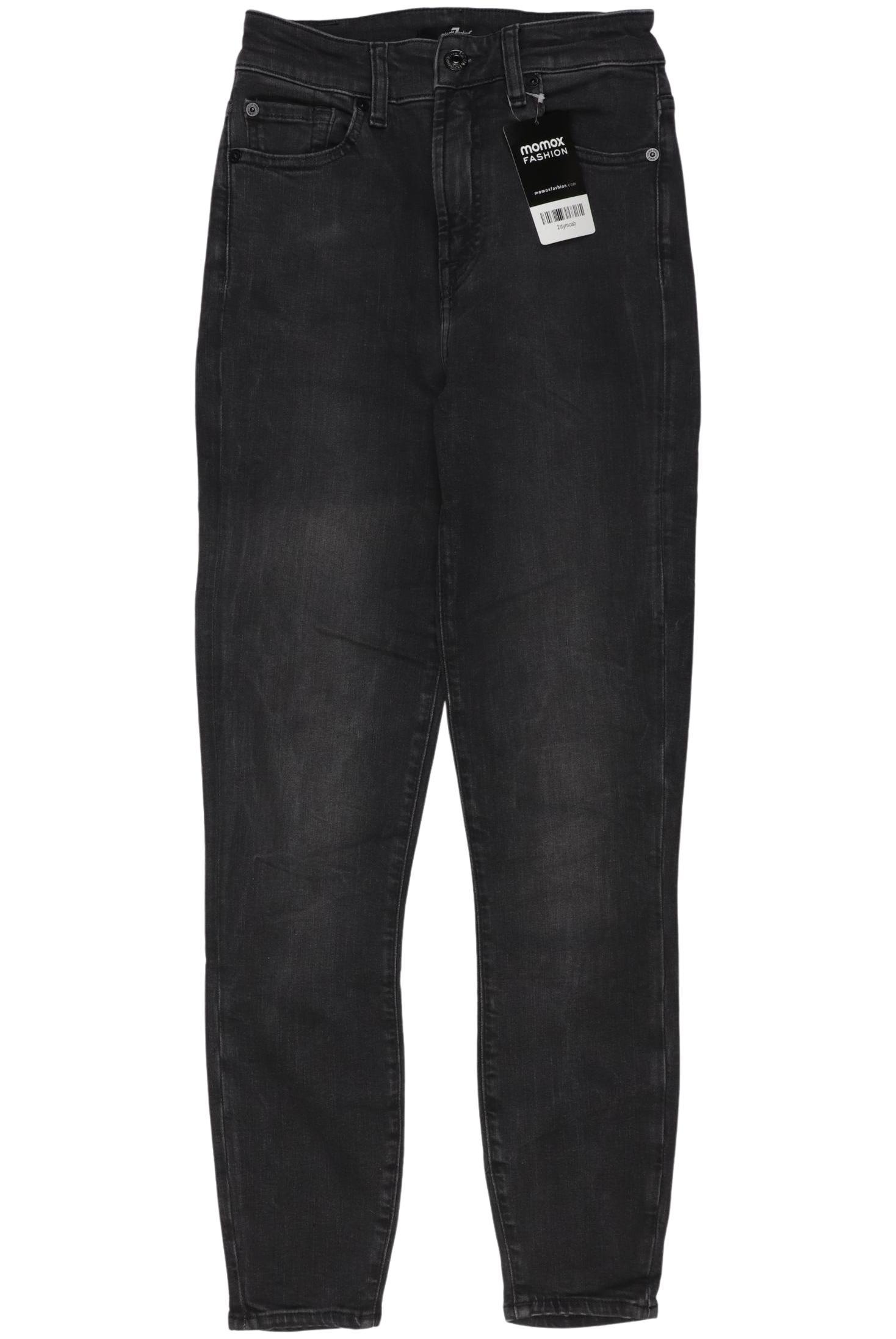 

7 for all mankind Damen Jeans, schwarz, Gr. 26