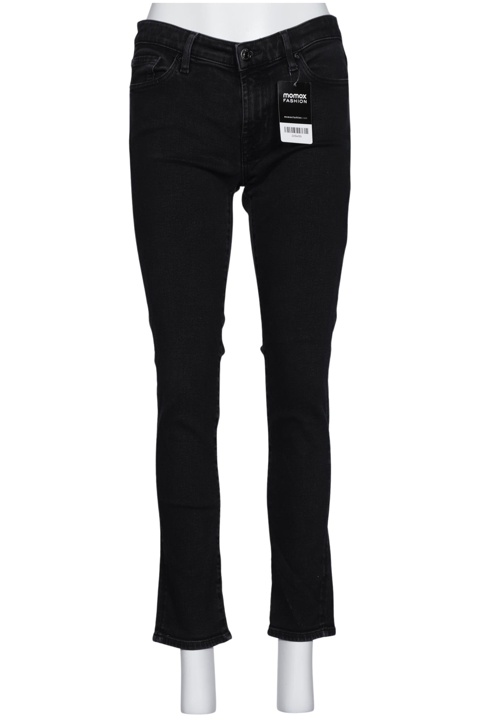 

7 for all mankind Damen Jeans, schwarz, Gr. 28