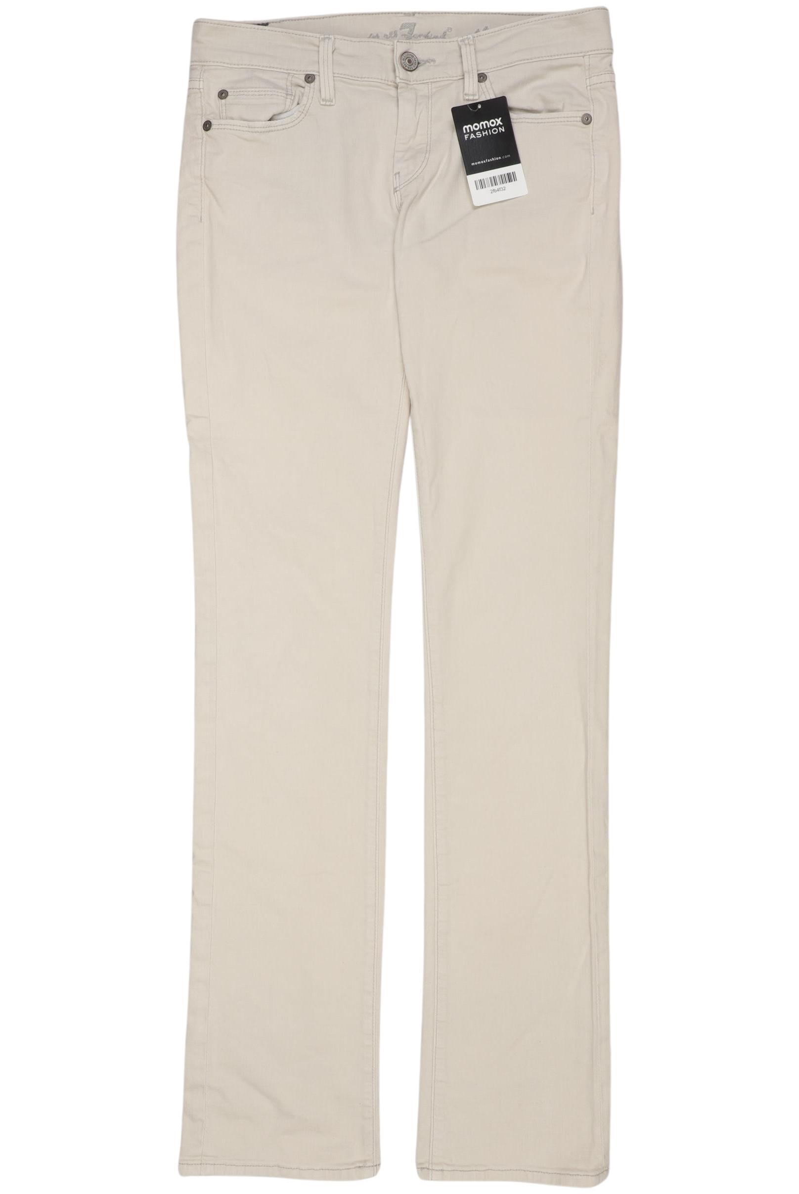 

7 for all mankind Damen Jeans, beige, Gr. 26