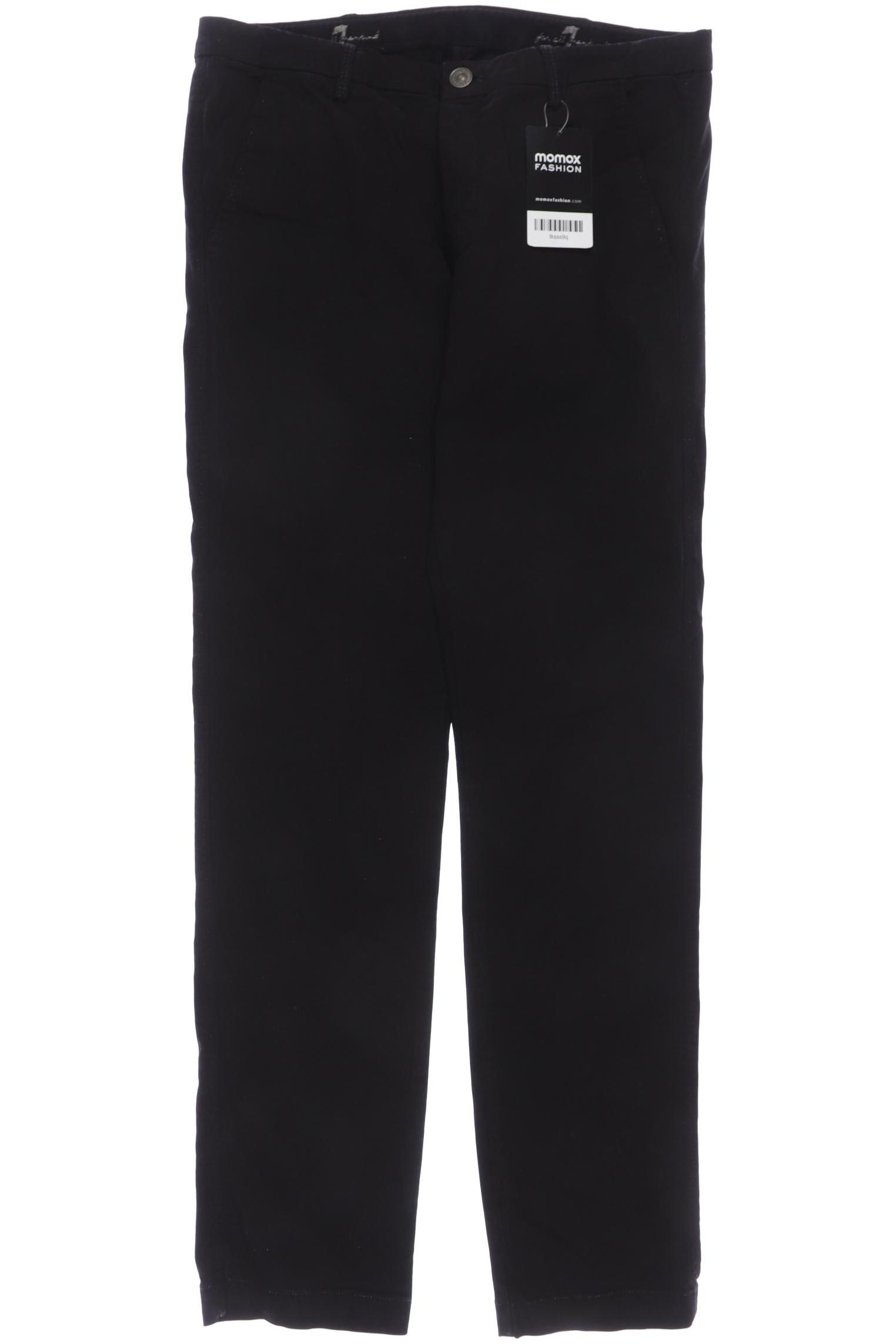 

7 for all mankind Damen Stoffhose, schwarz, Gr. 28