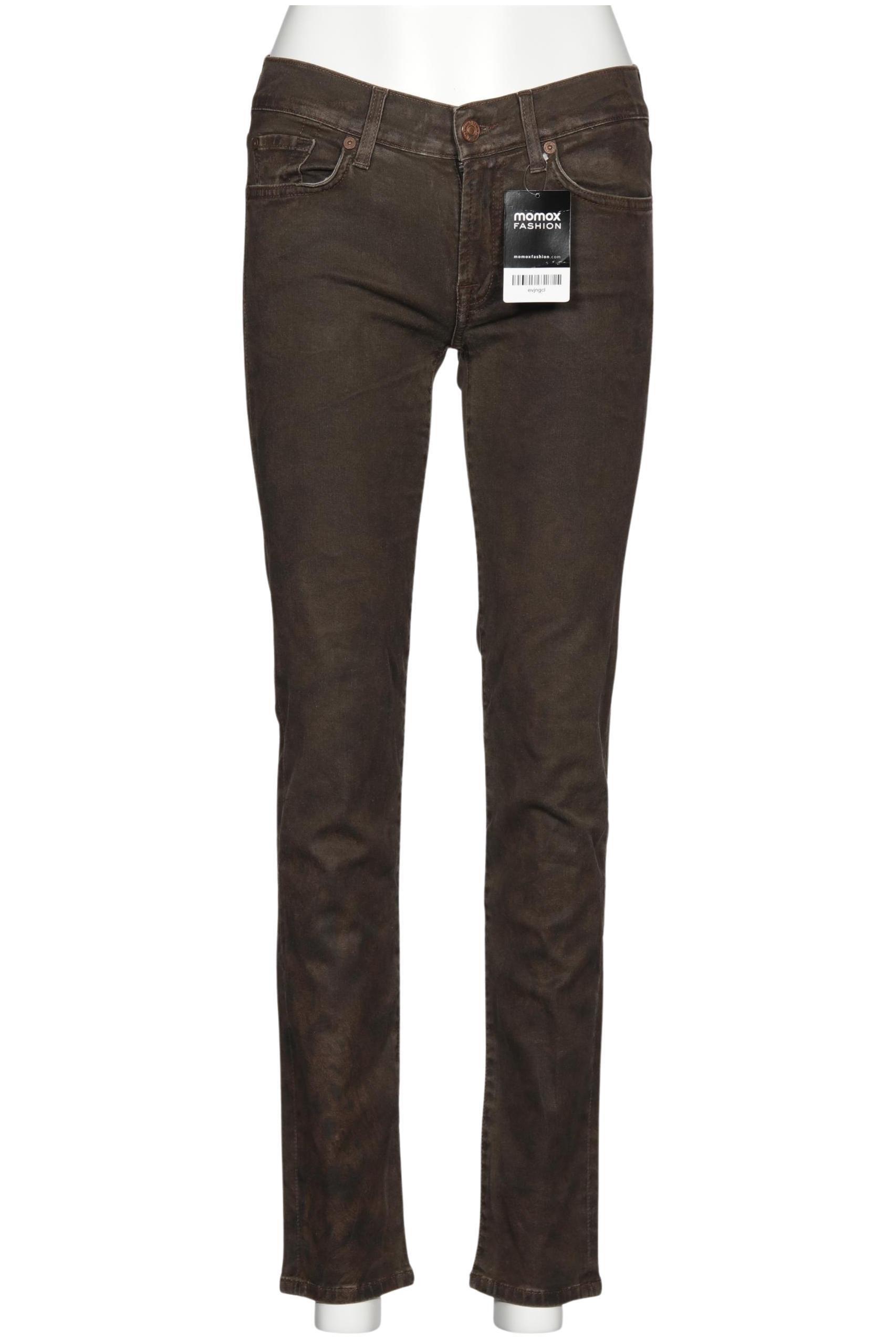 

7 for all mankind Damen Jeans, braun, Gr. 27