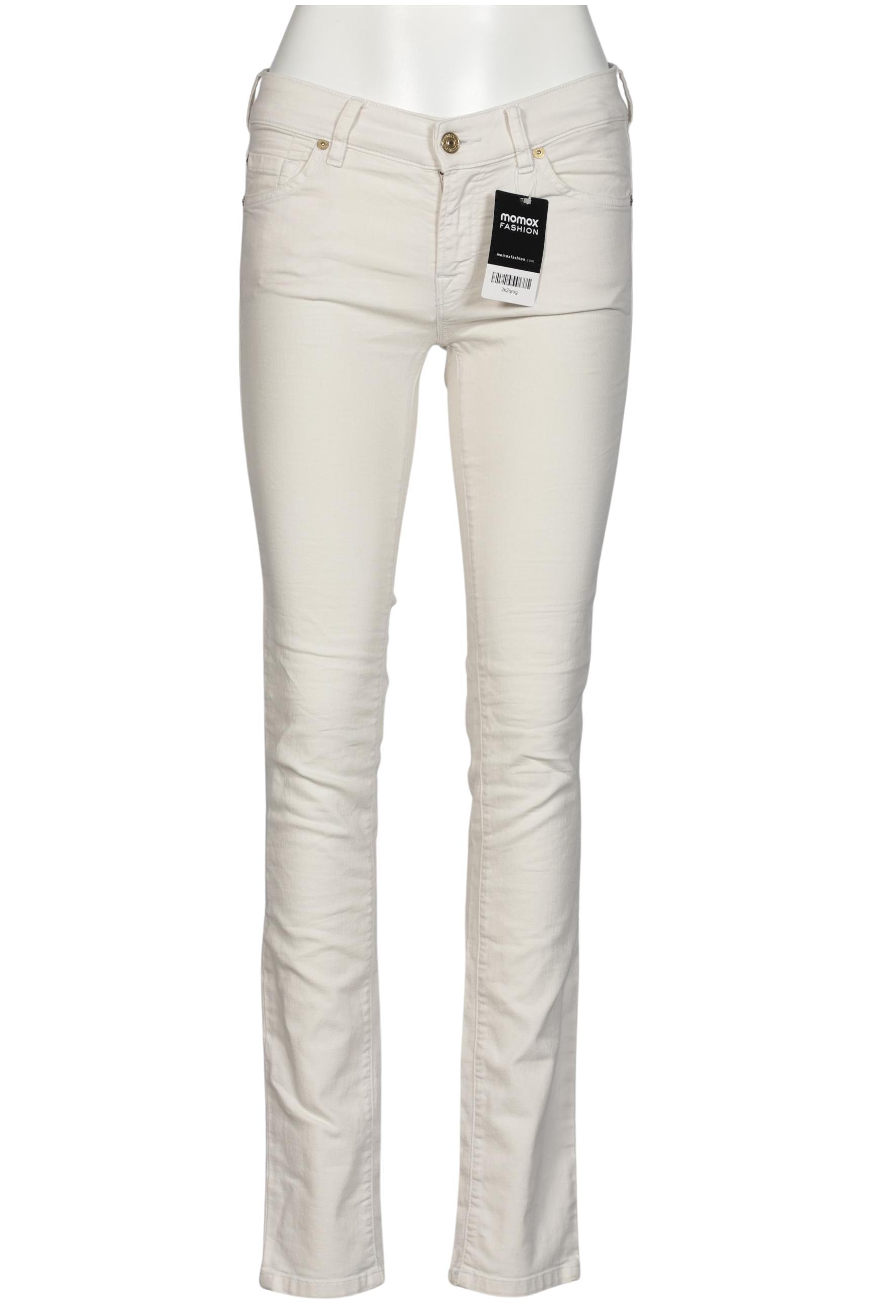 

7 for all mankind Damen Jeans, cremeweiß, Gr. 27