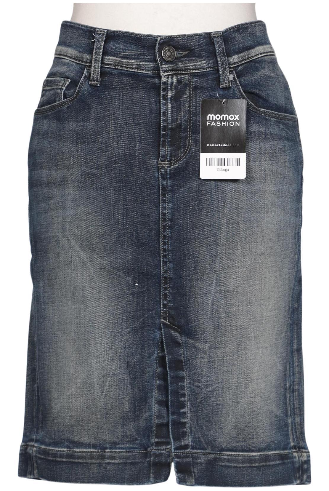 

7 for all mankind Damen Rock, blau, Gr. 30