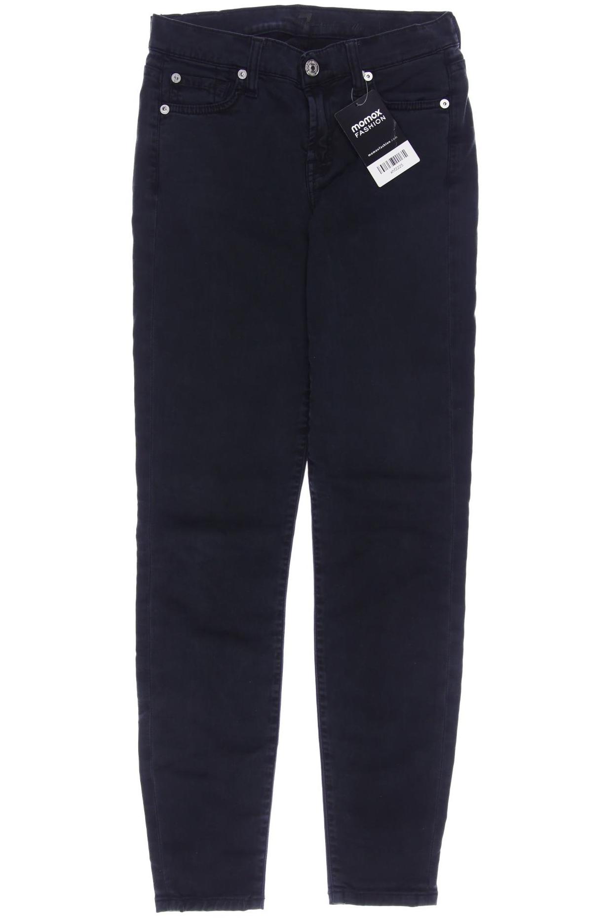 

7 for all mankind Damen Jeans, schwarz, Gr. 24