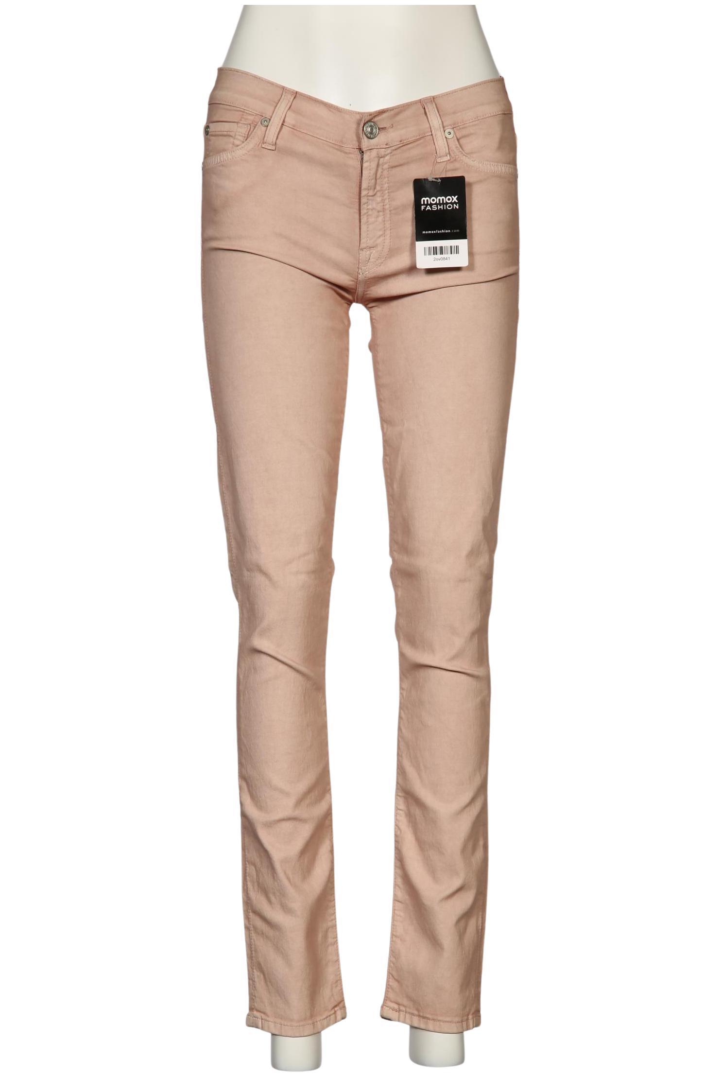 

7 for all mankind Damen Jeans, pink, Gr. 27