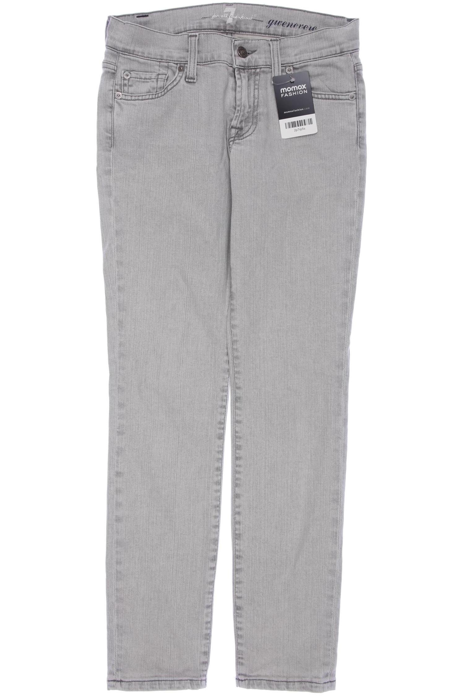 

7 for all mankind Damen Jeans, grau, Gr. 25
