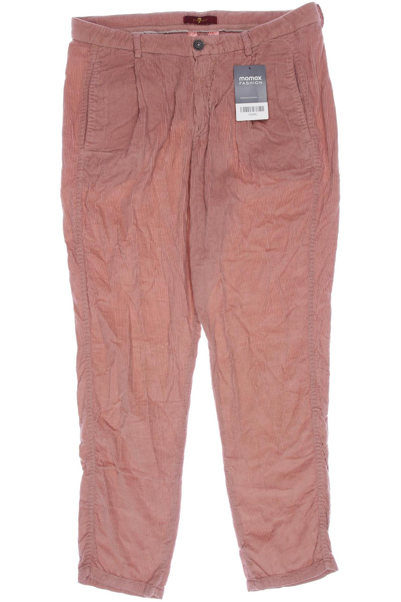 

7 for all mankind Damen Stoffhose, pink, Gr. 28