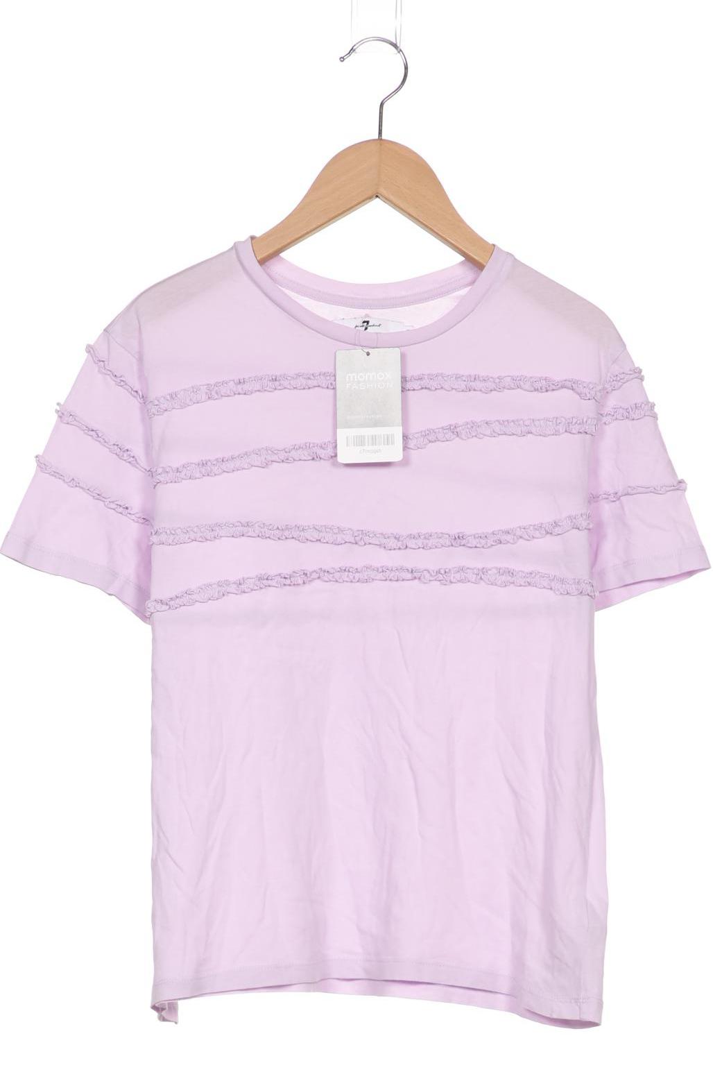 

7 for all mankind Damen T-Shirt, flieder, Gr. 36