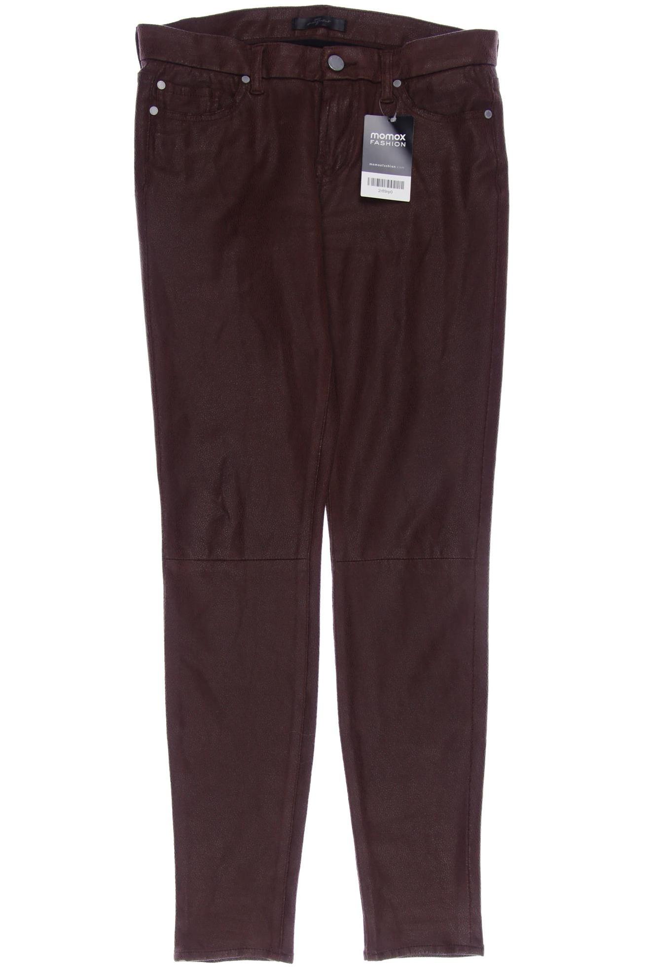 

7 for all mankind Damen Stoffhose, braun